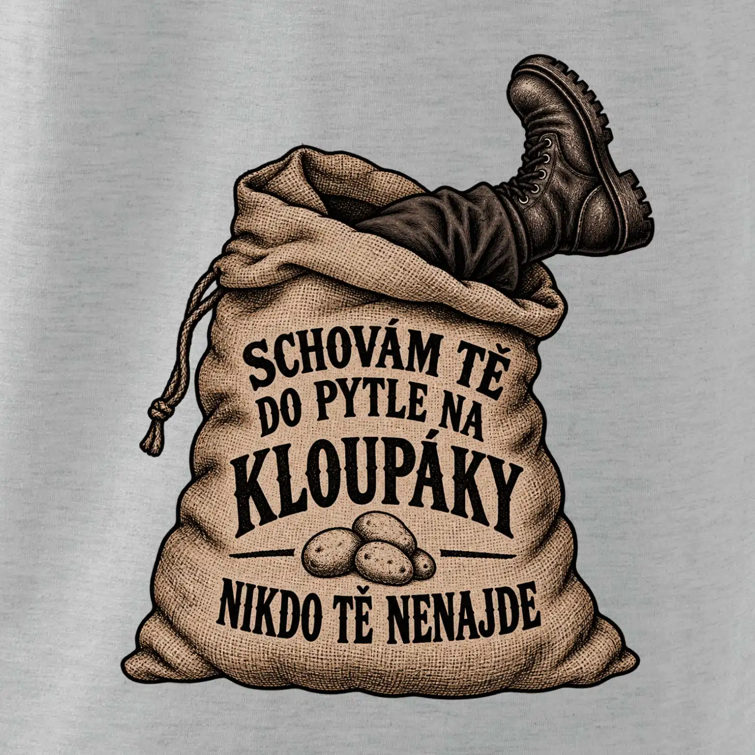 Schovám tě do pytle na kloupáky