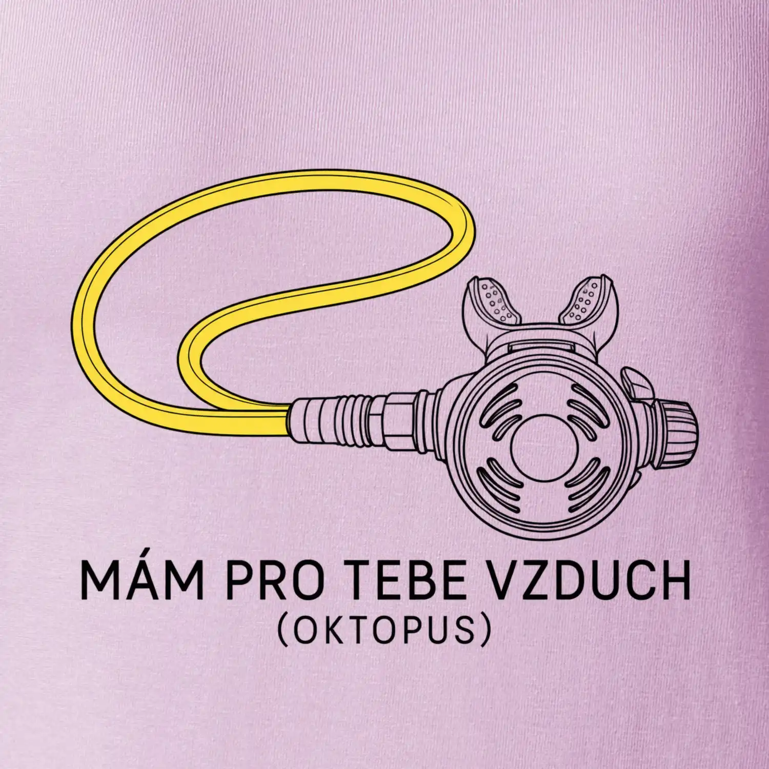 Mám pro tebe vzduch záložní regulátor se žlutou hadicí