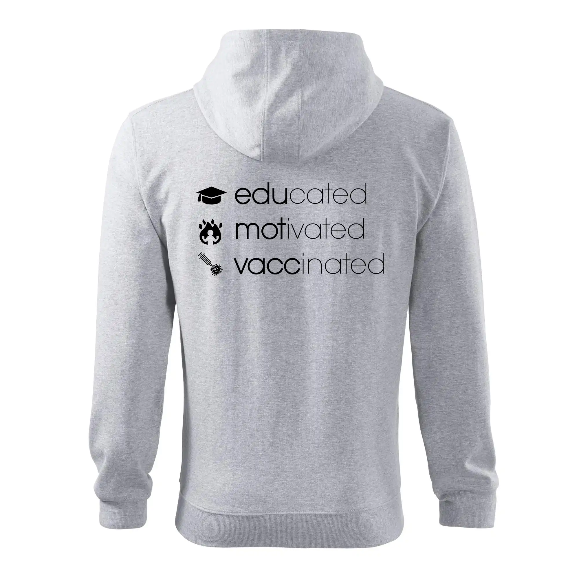 Educated motivated vaccinated