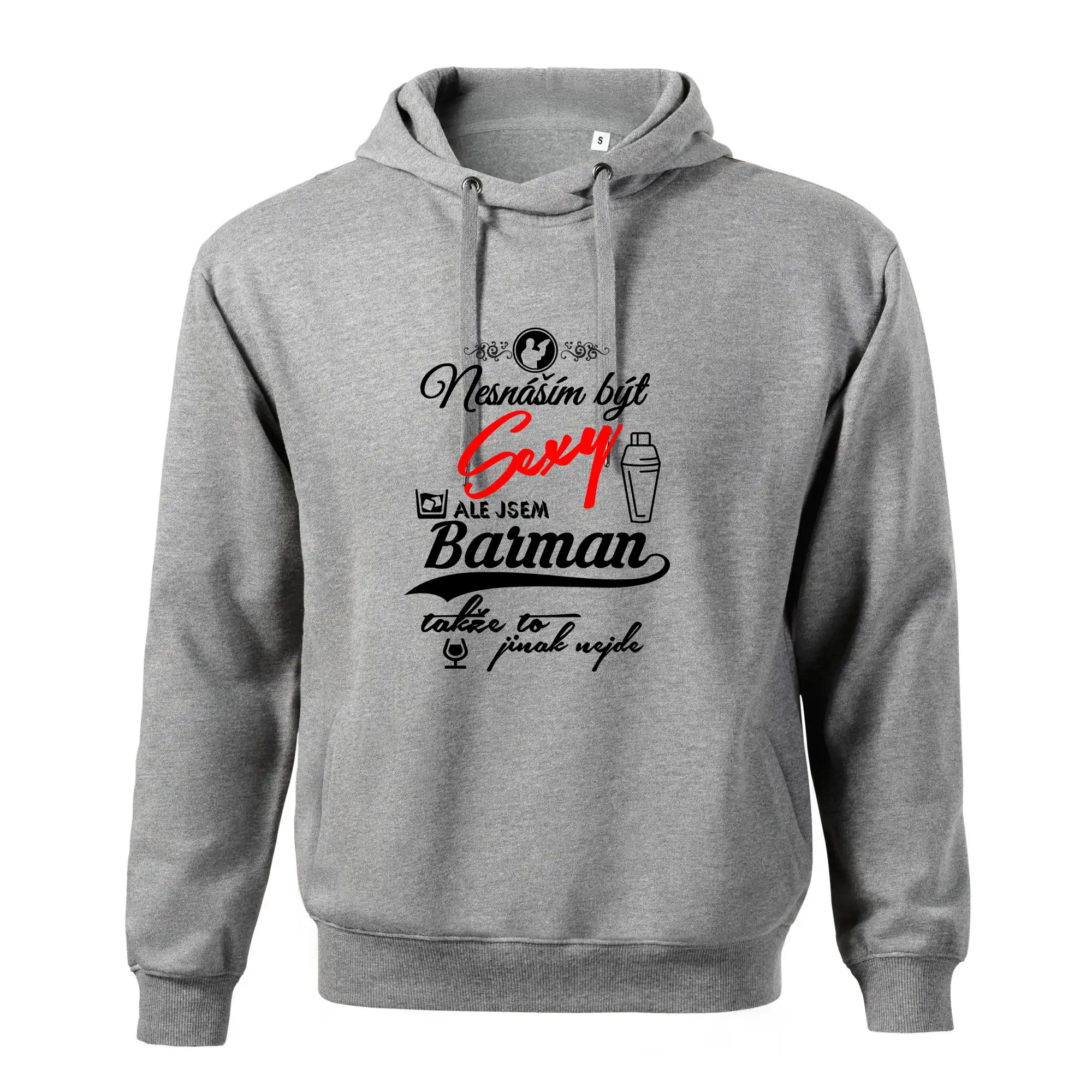 Nesnáším být sexy - nápis - barman / barmanka