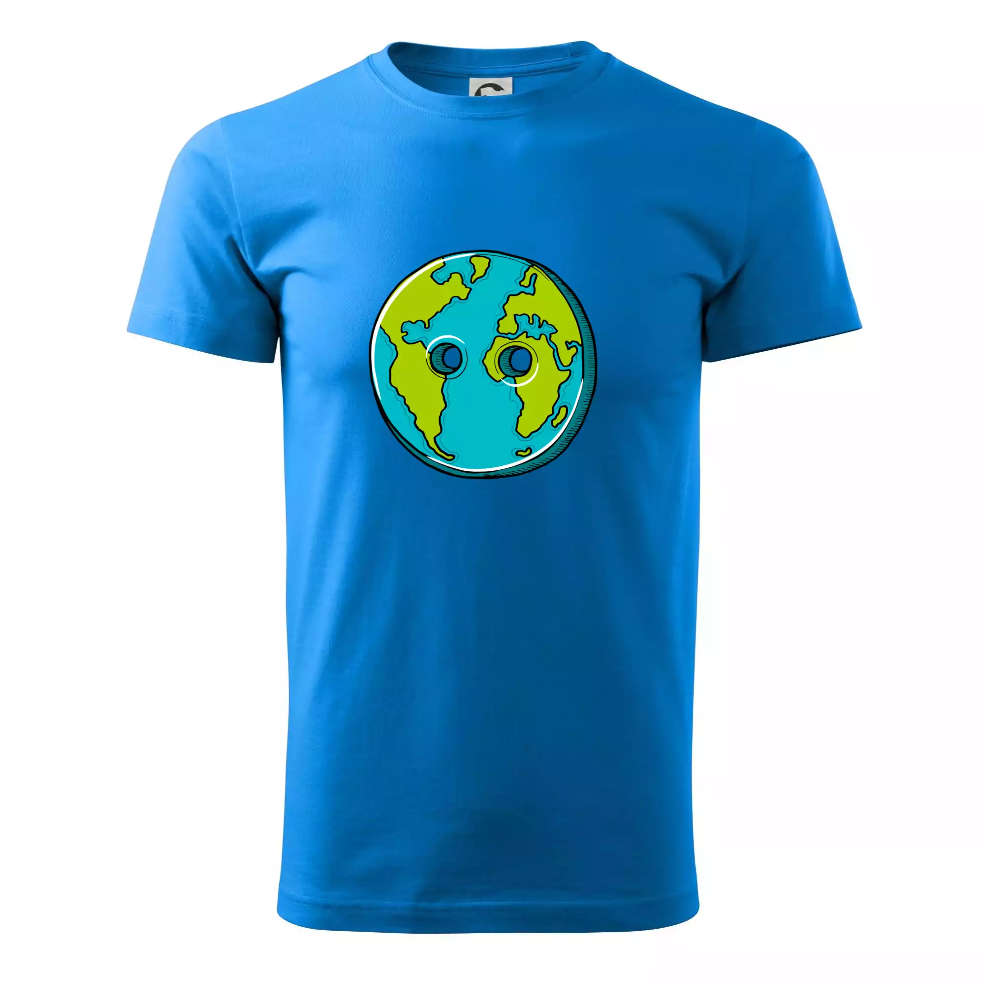 Planeta země knoflík (Pecka design)