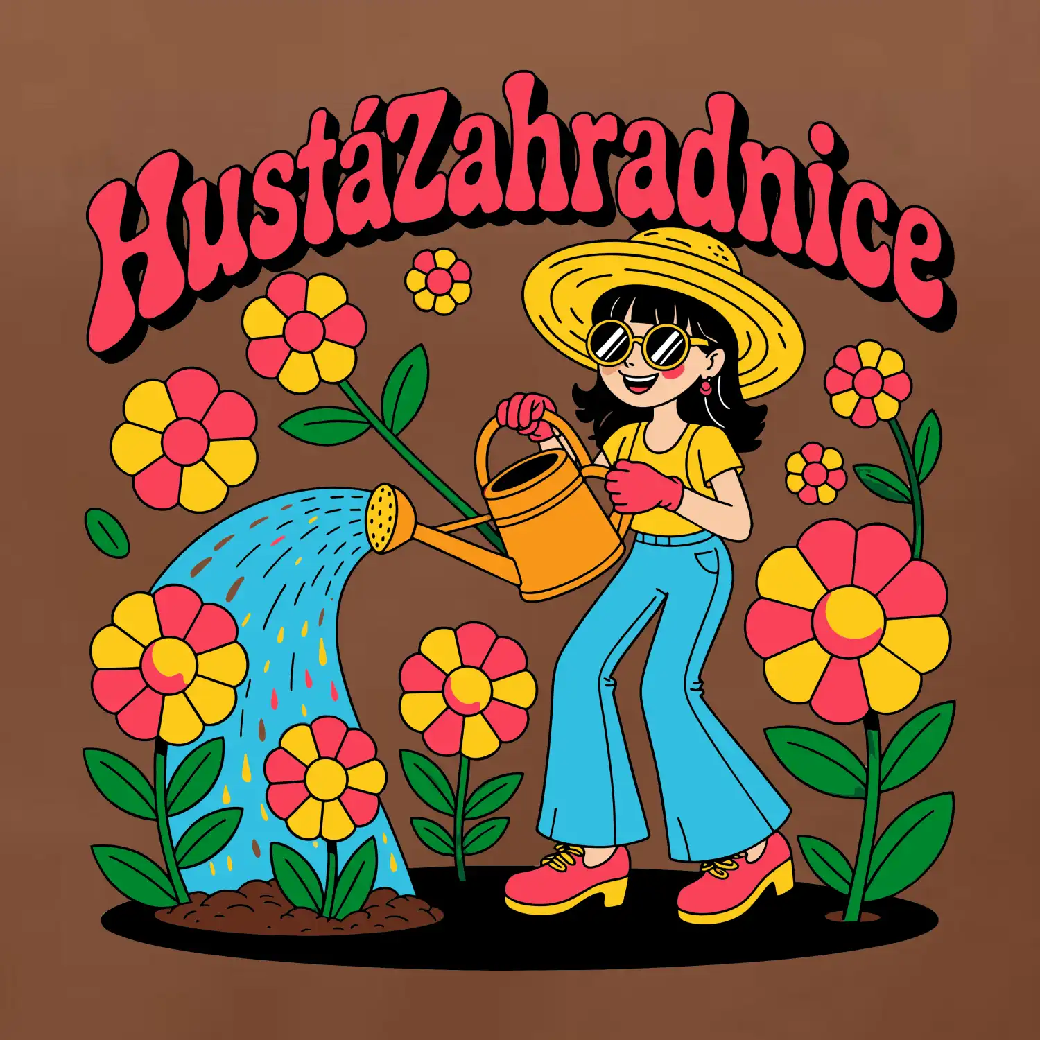Hustá zahradnice