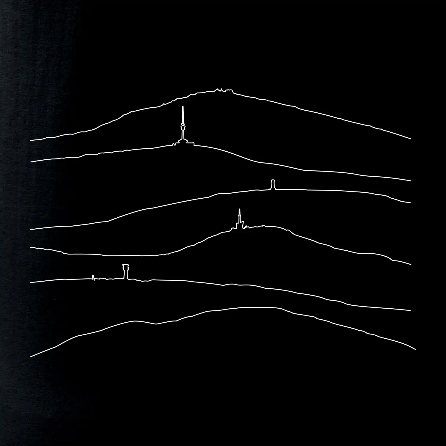 Siluety Českých hor - linky