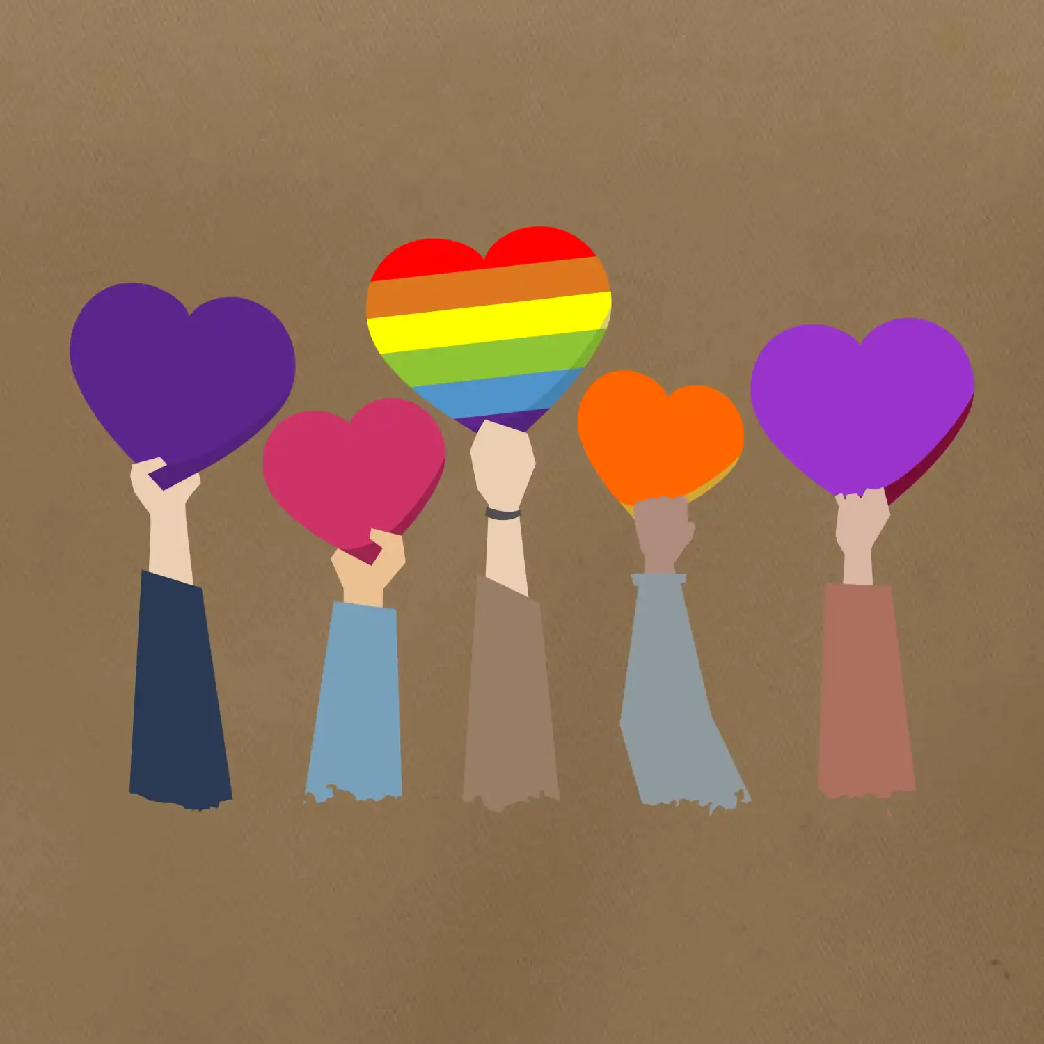LGBT ruce srdce