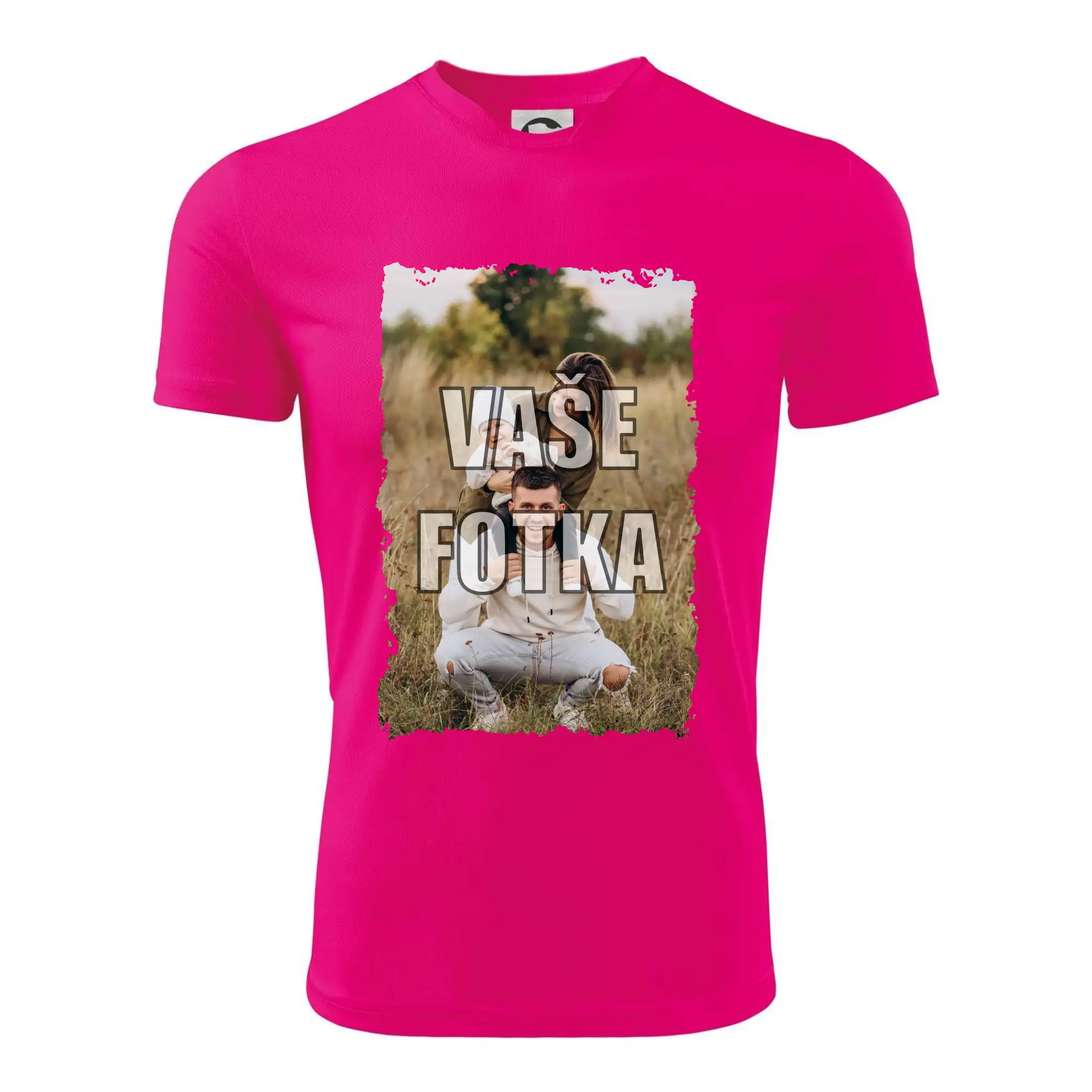 Triko s vlastní fotkou
