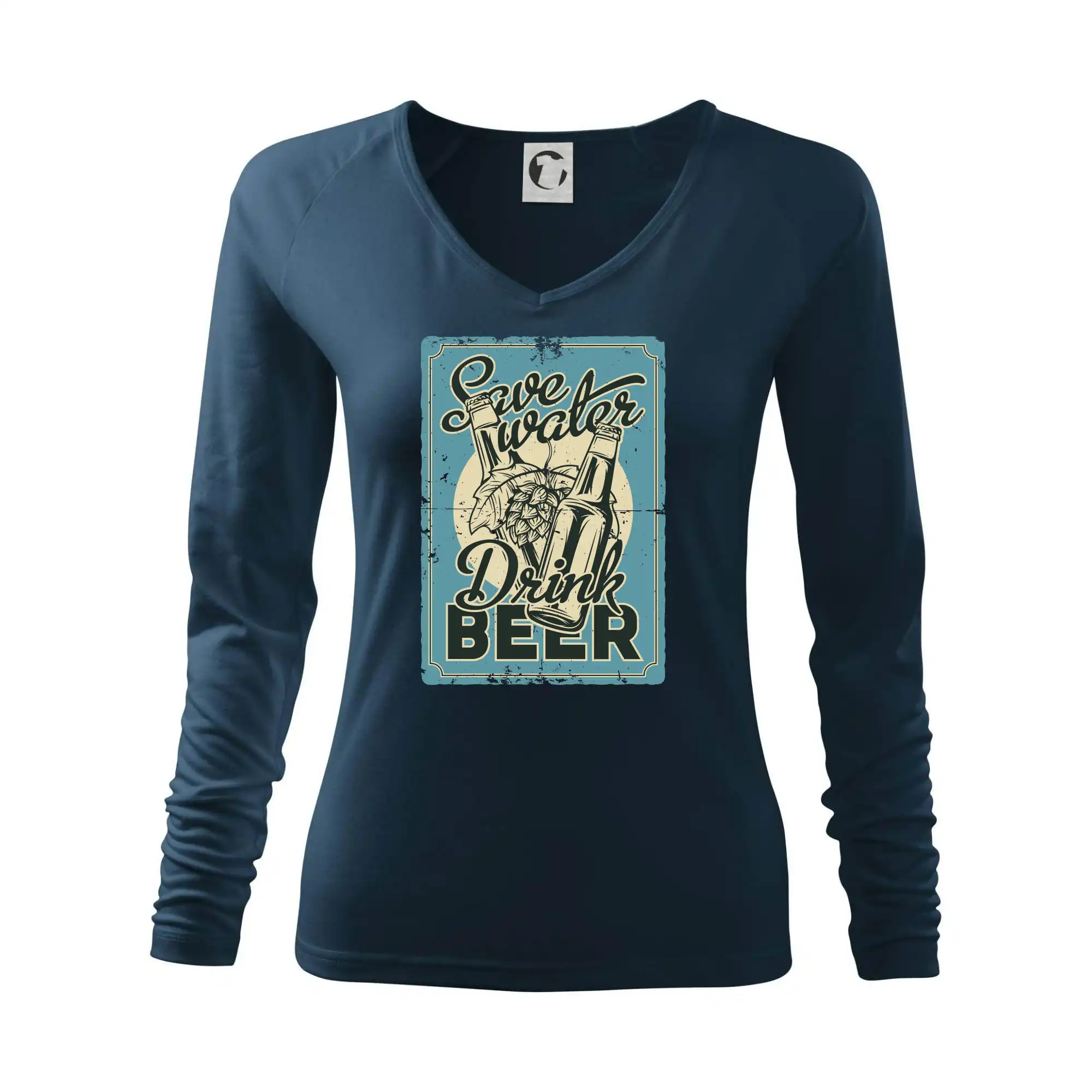 Save water drink beer poster