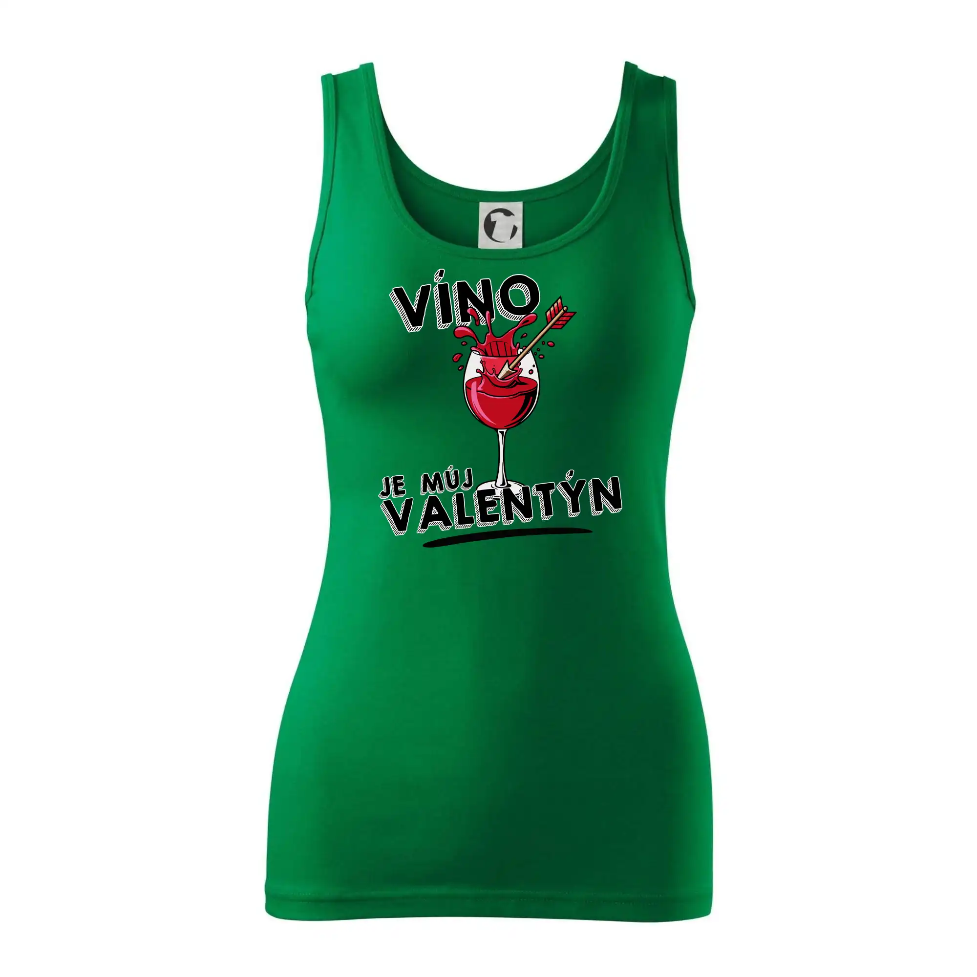 Víno je můj valentýn