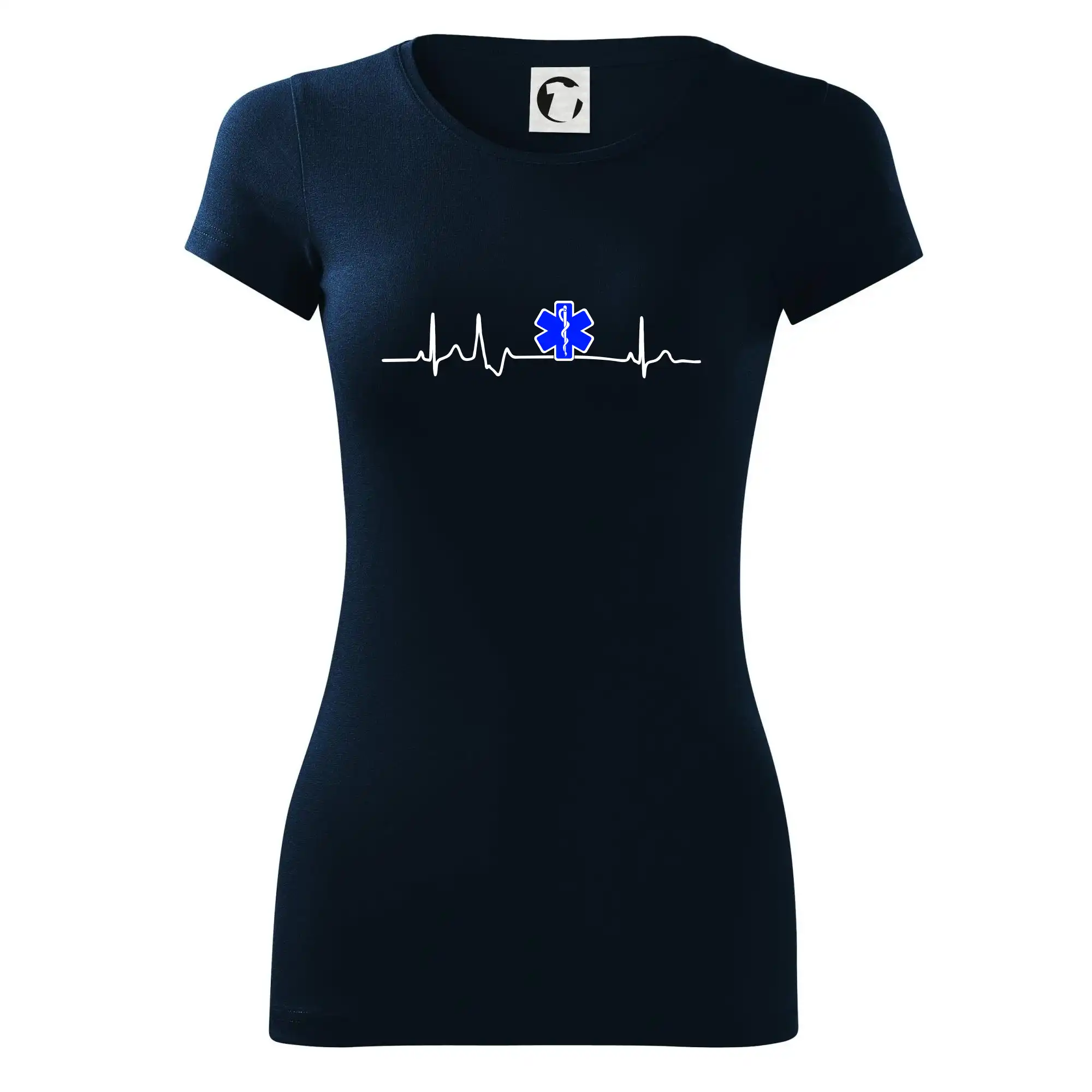 EKG rescue modrá hvězda
