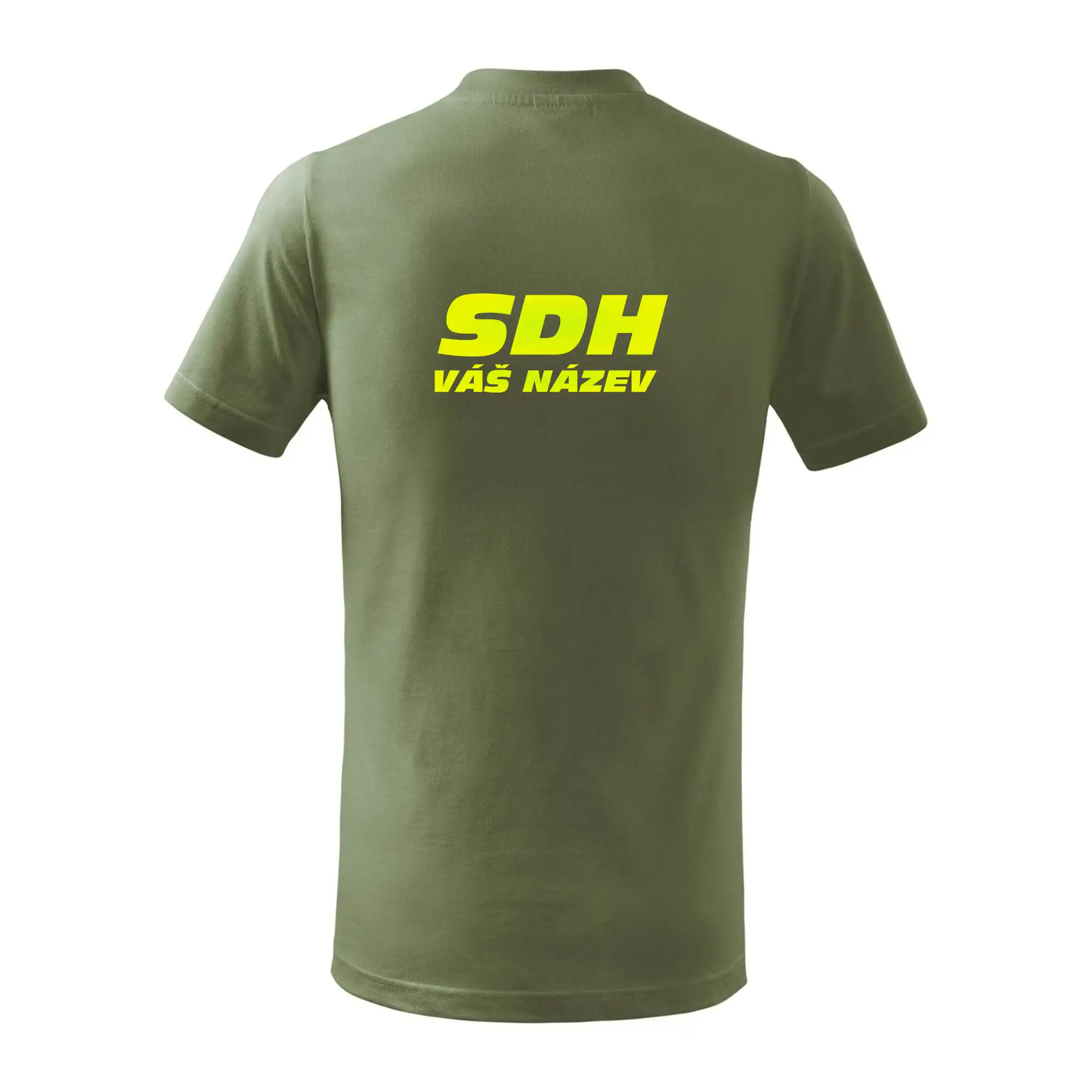 Hasičský sport SDH + váš název FLUO