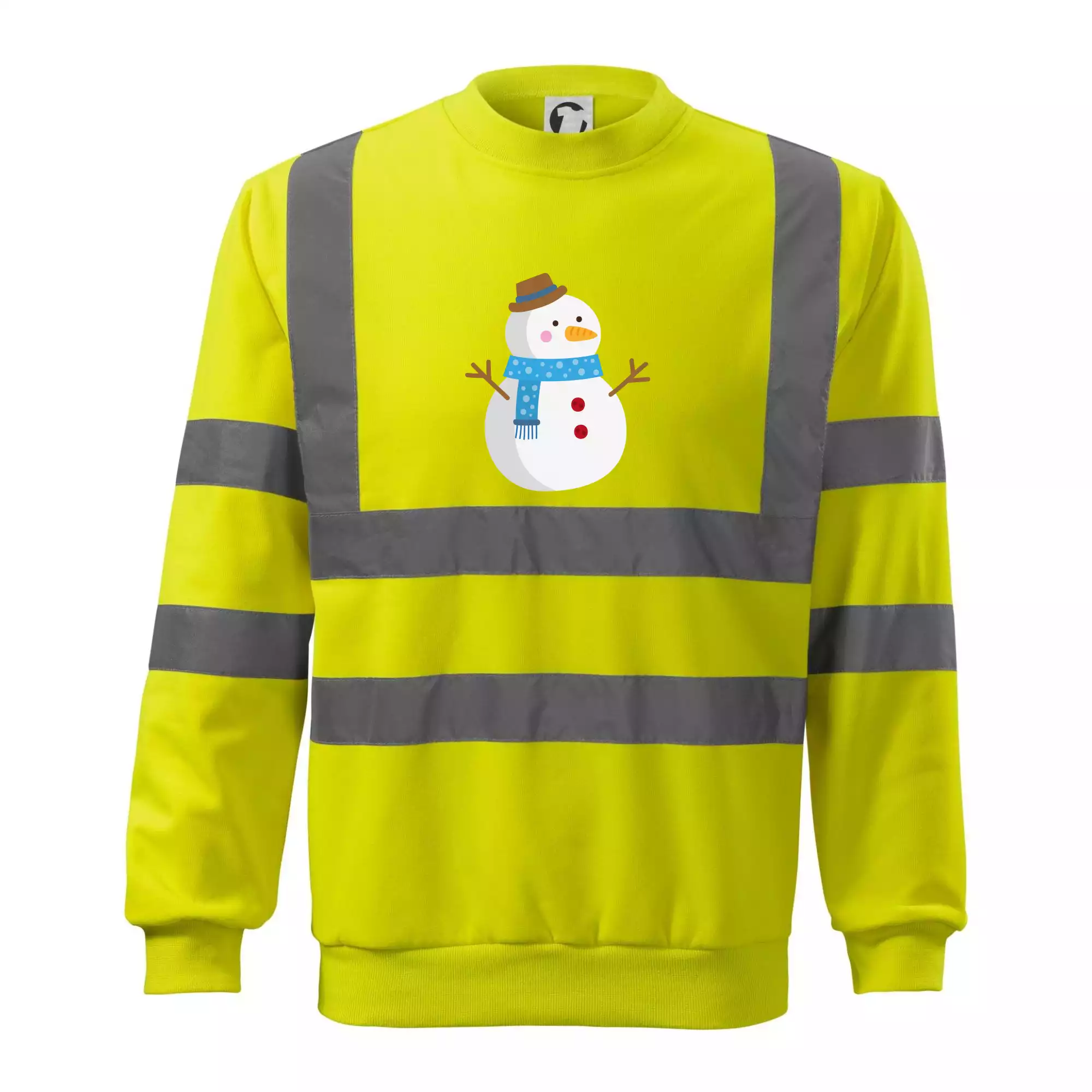 Sněhulák se šálou