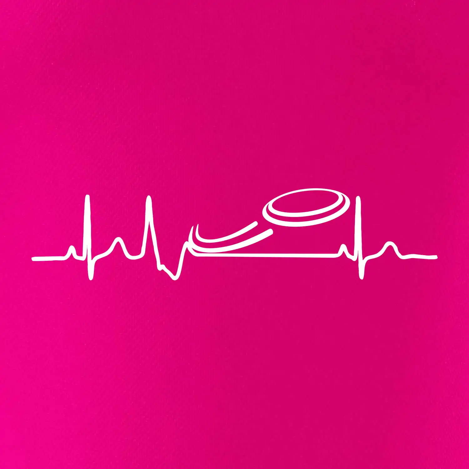 EKG frisbee discgolf talíř