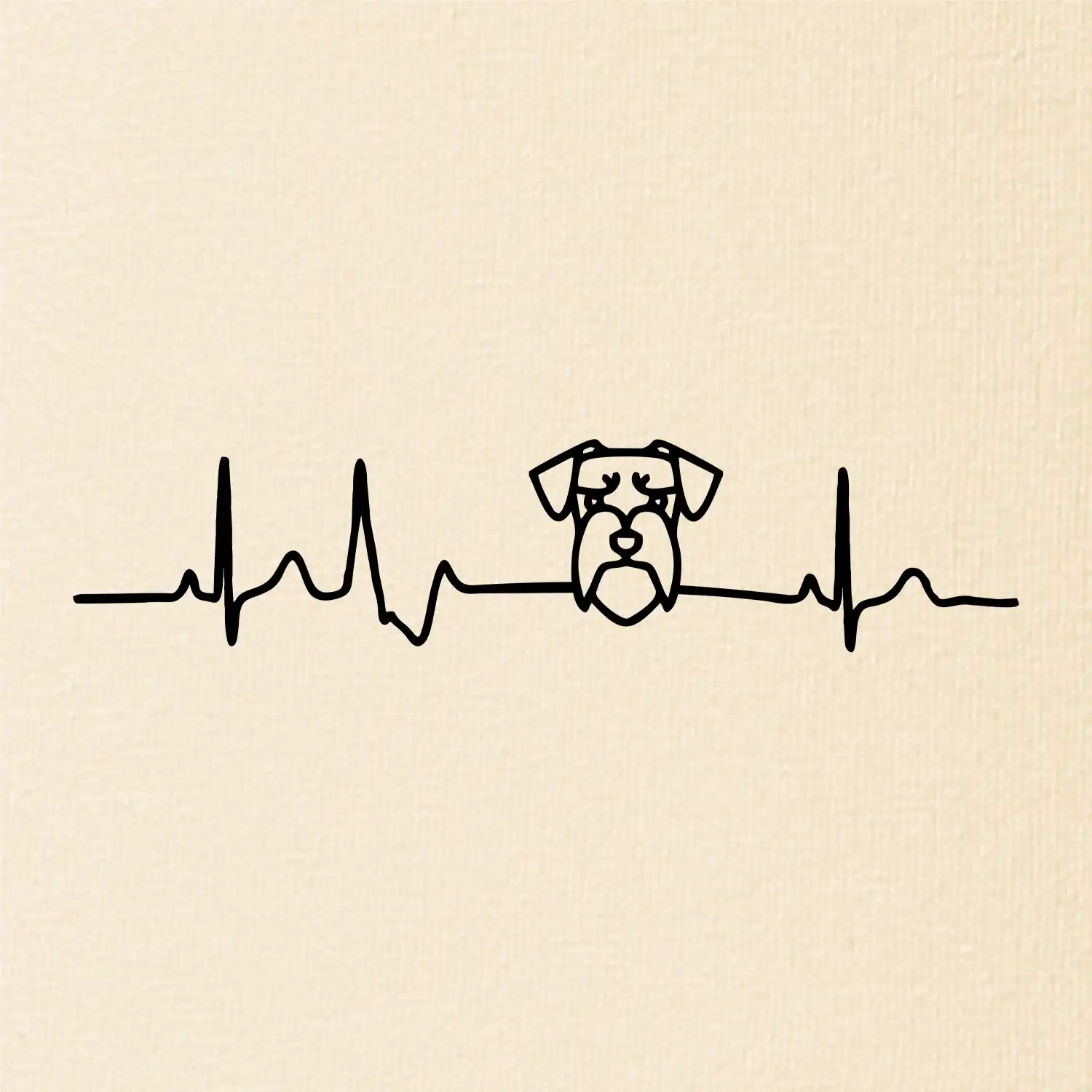 Ekg knírač hlava