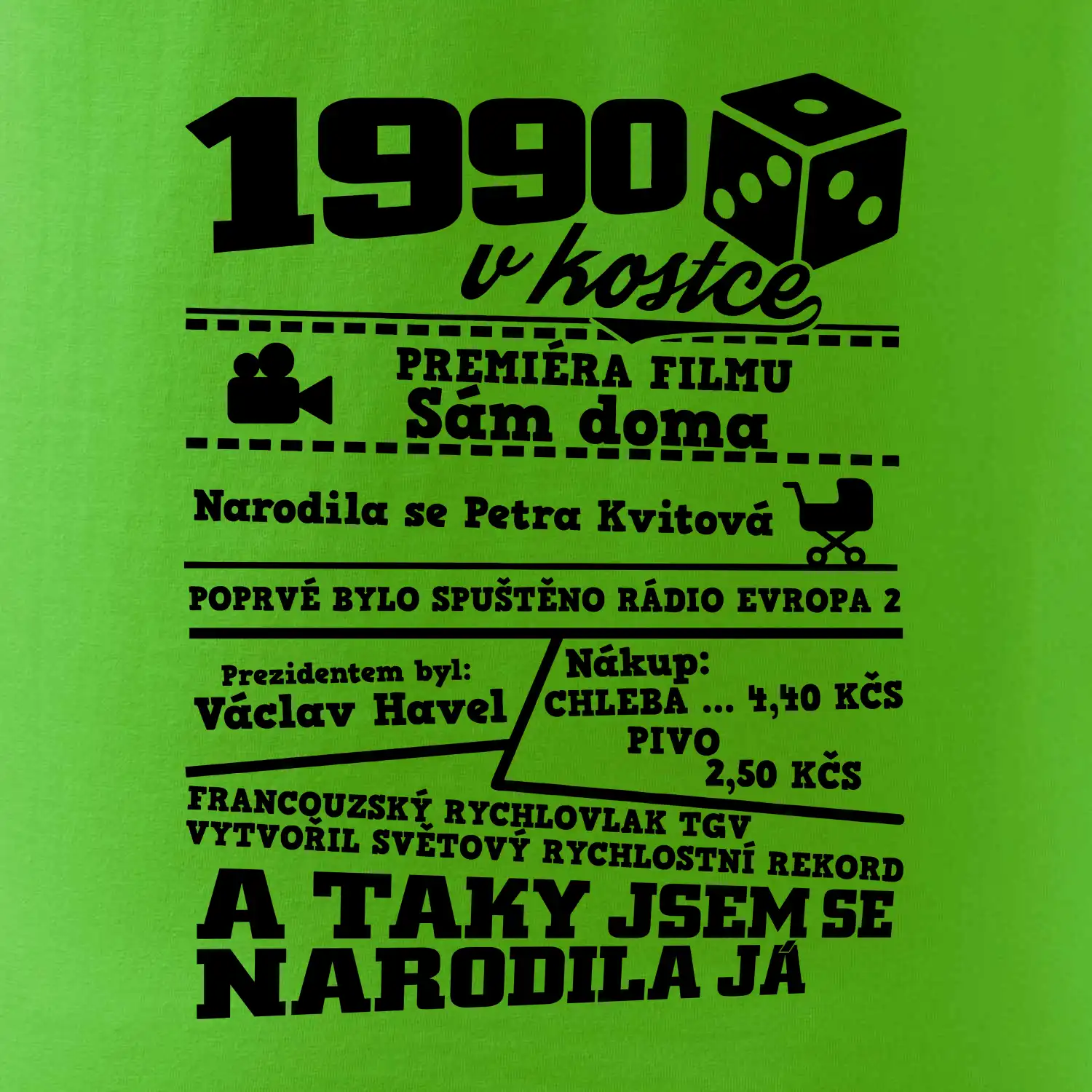 1990 v kostce