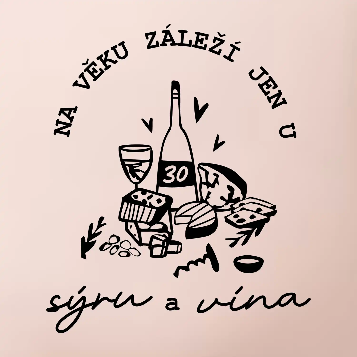 30 na věku záleží jen u sýru a vína