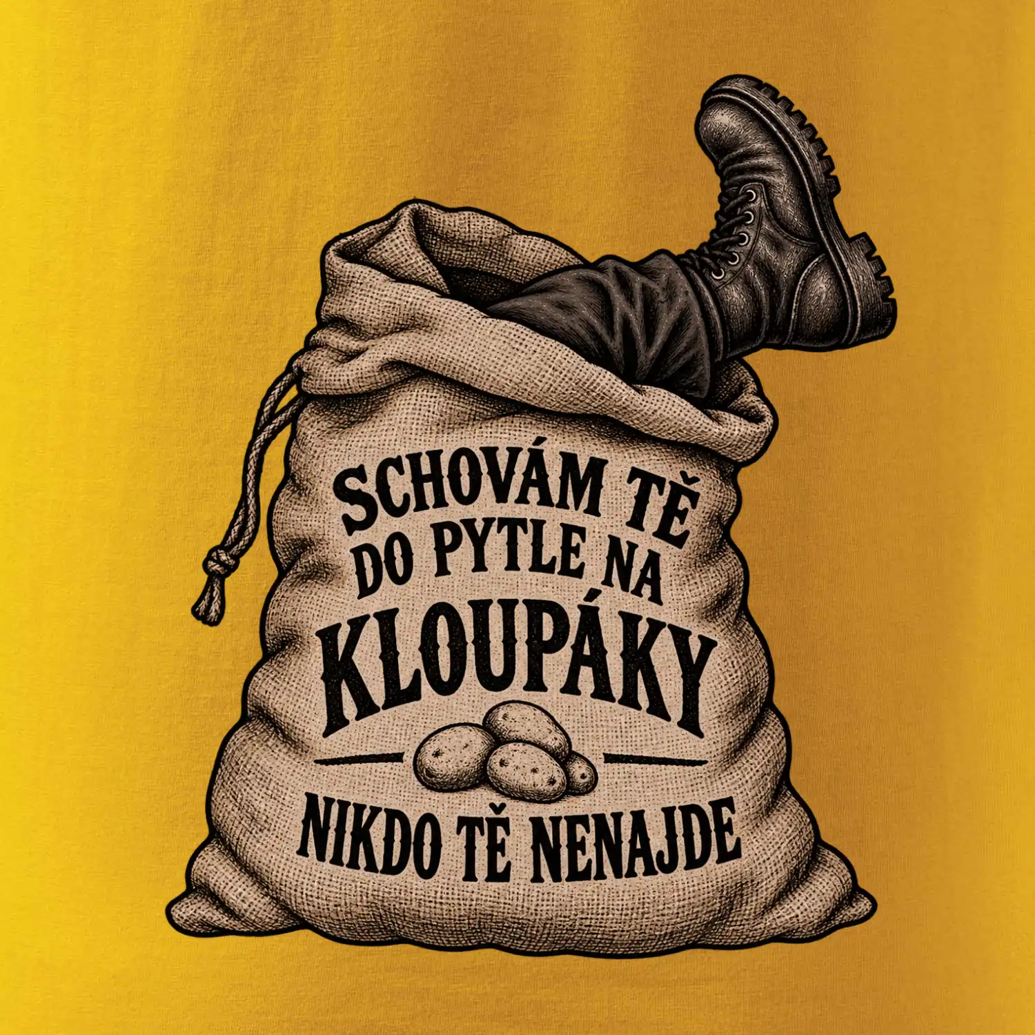 Schovám tě do pytle na kloupáky