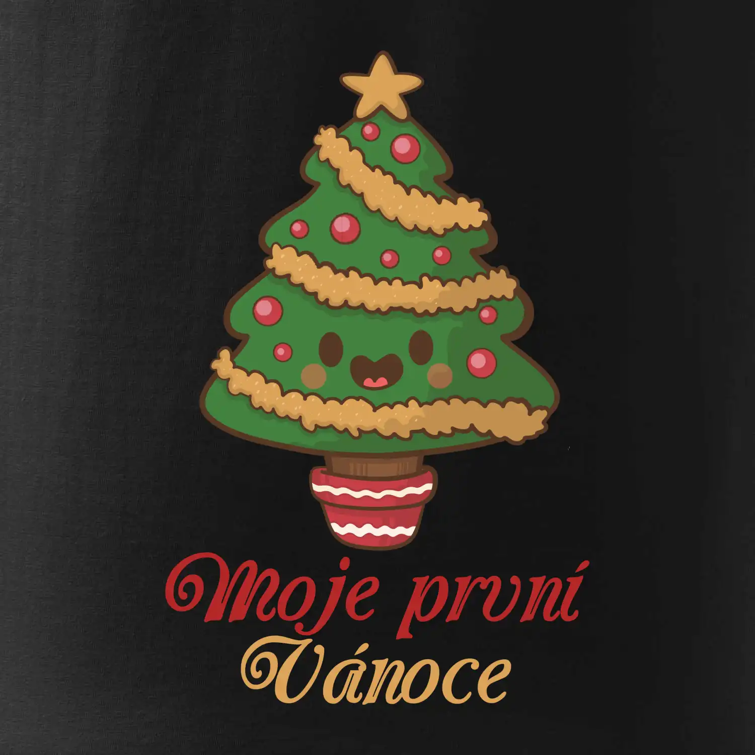 Moje první Vánoce stromek
