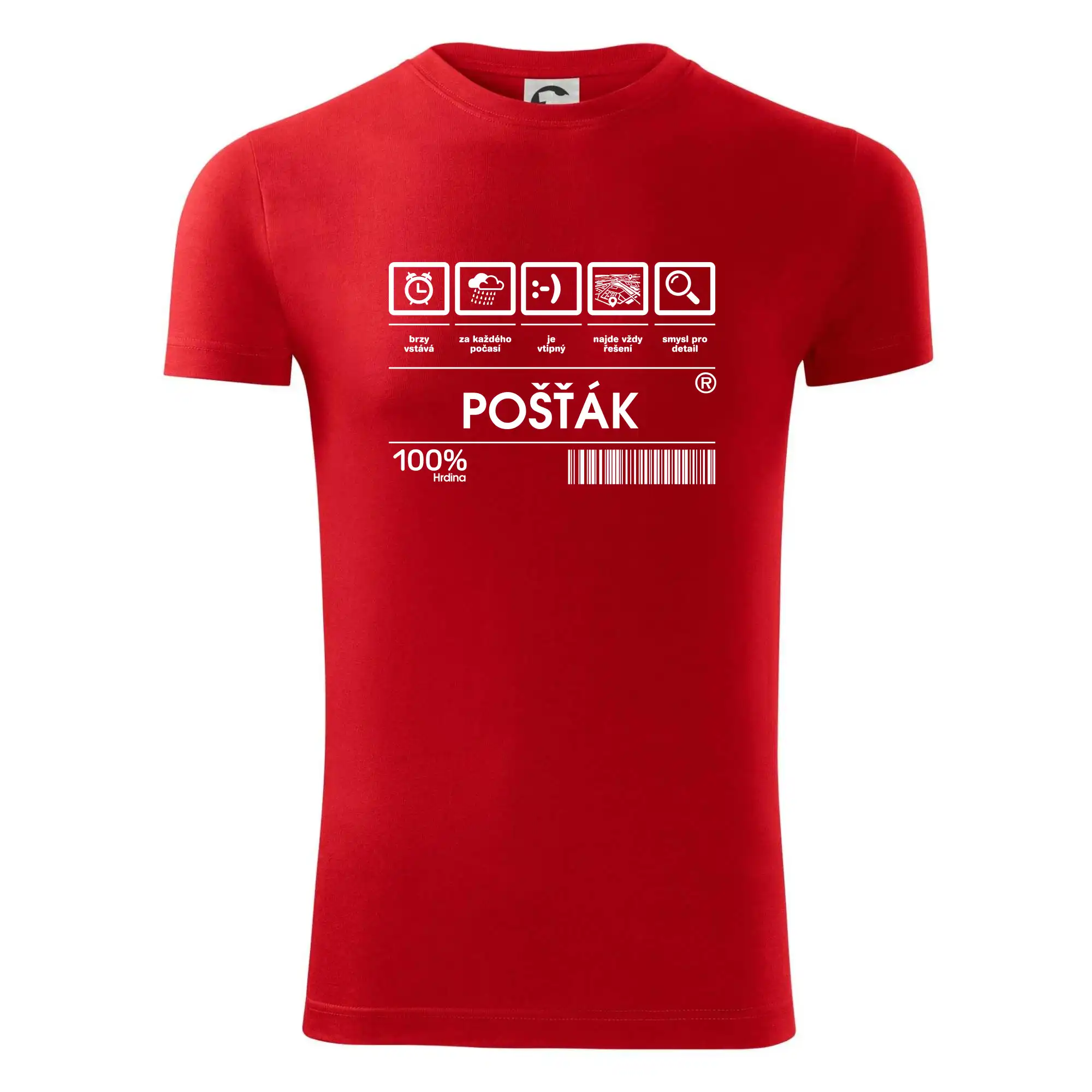 Čárový kód pošťák