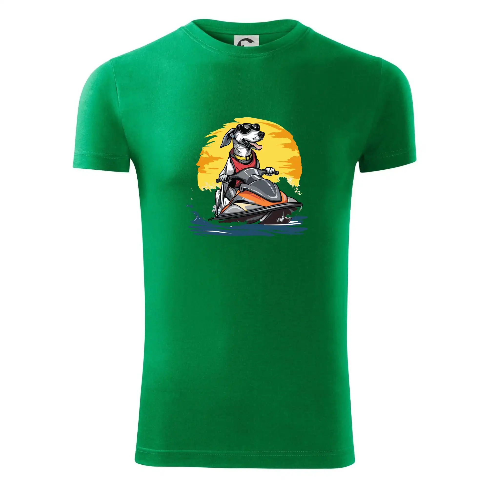 Chrt na vodním skútru