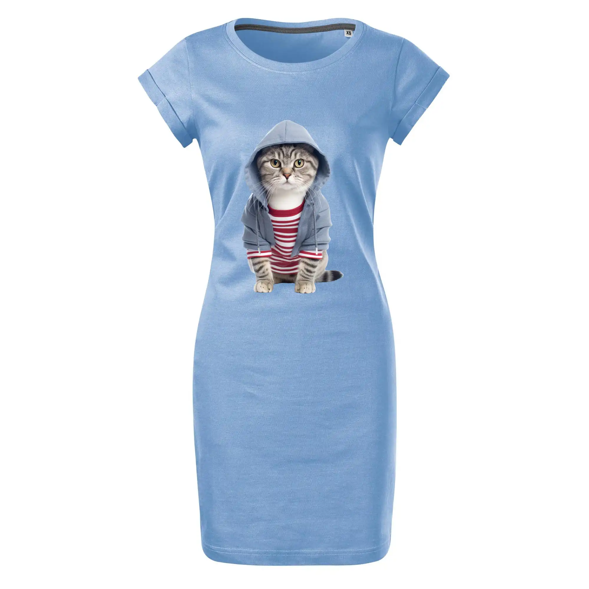 Kočka v pruhovaném triku