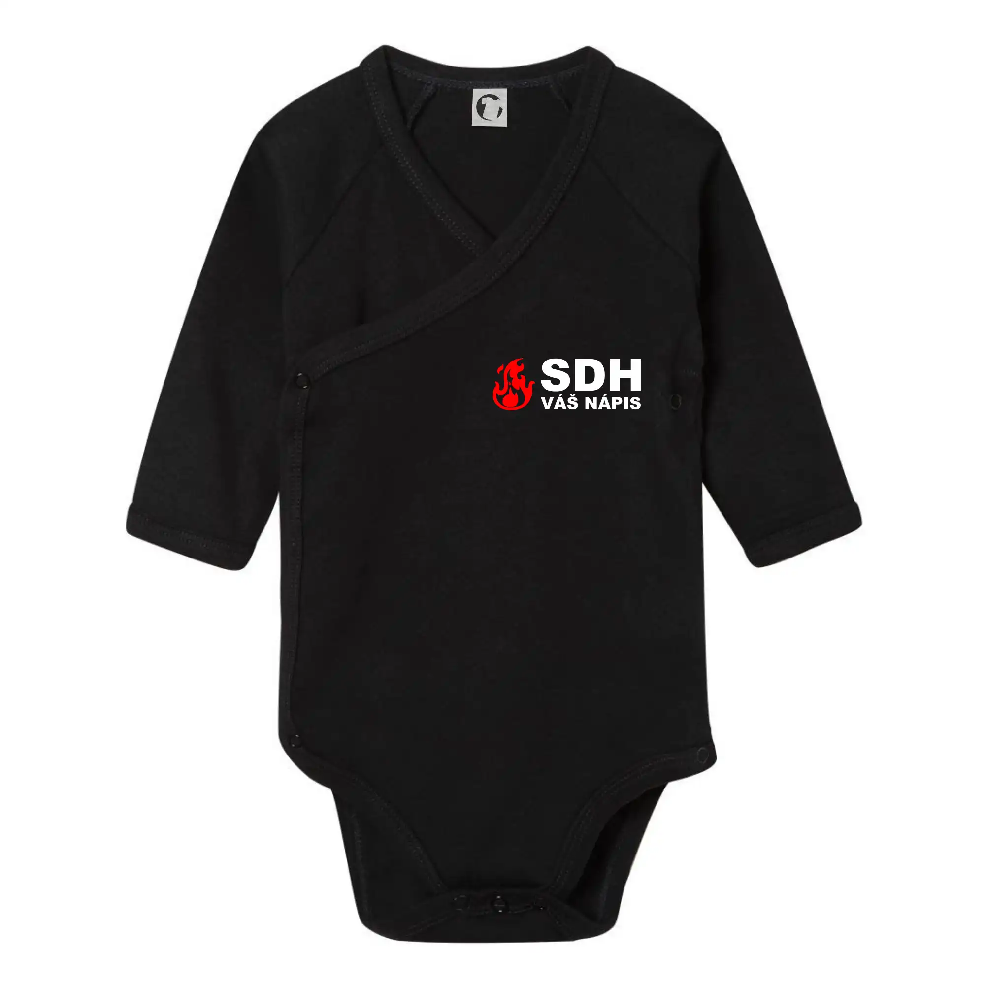 SDH nápis (oheň, název sboru - vlastní nápis)
