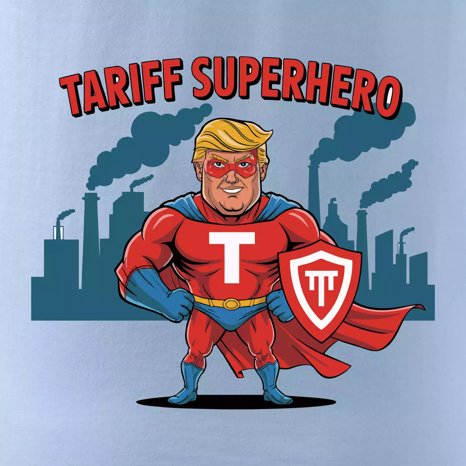 Tariff Superhero Trump