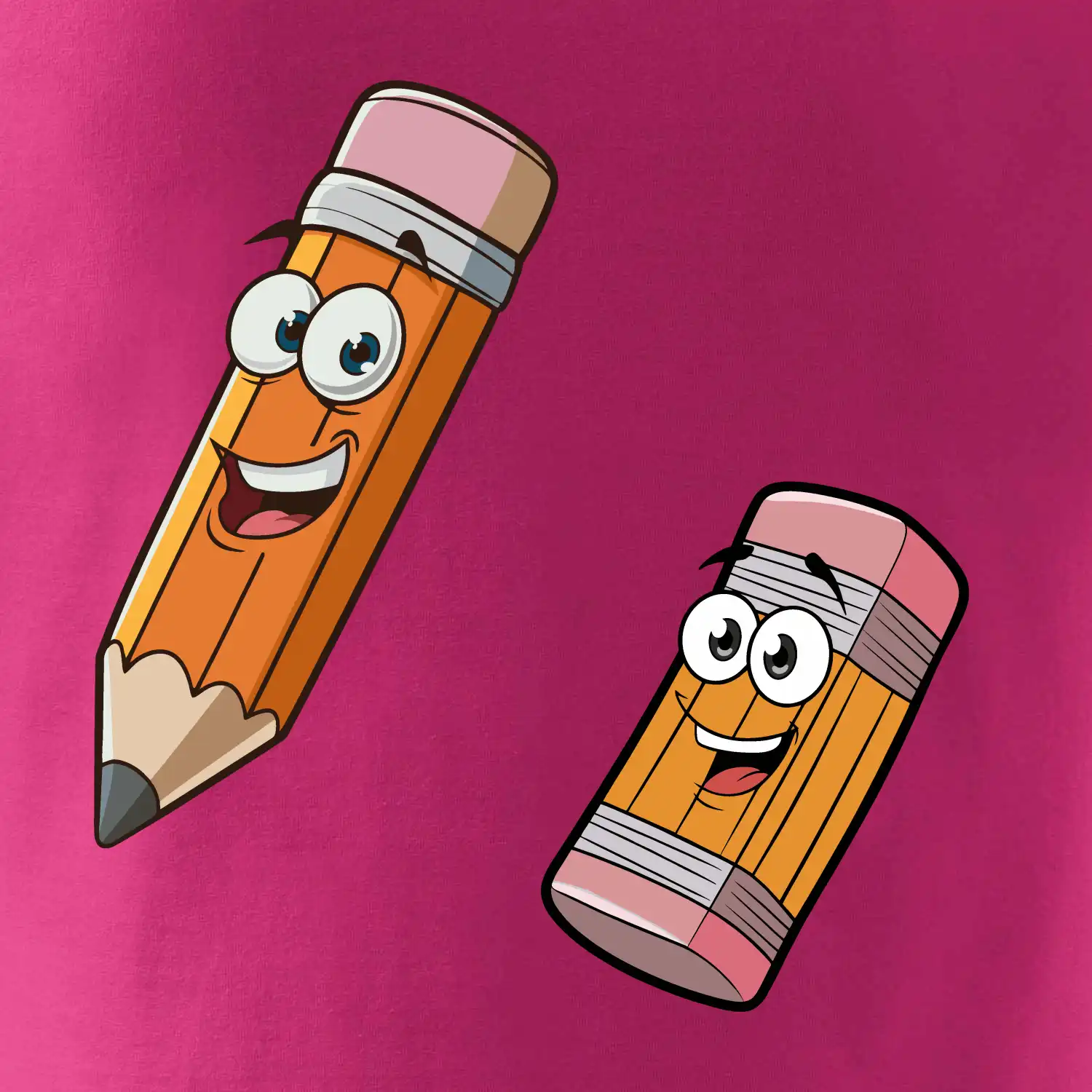 Tužka  a guma kreslená