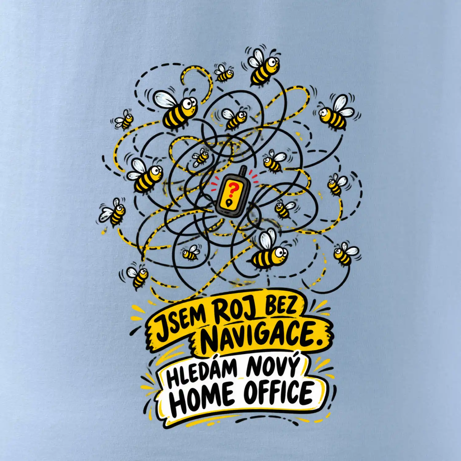 Jsem roj bez navigace hledám nový home office