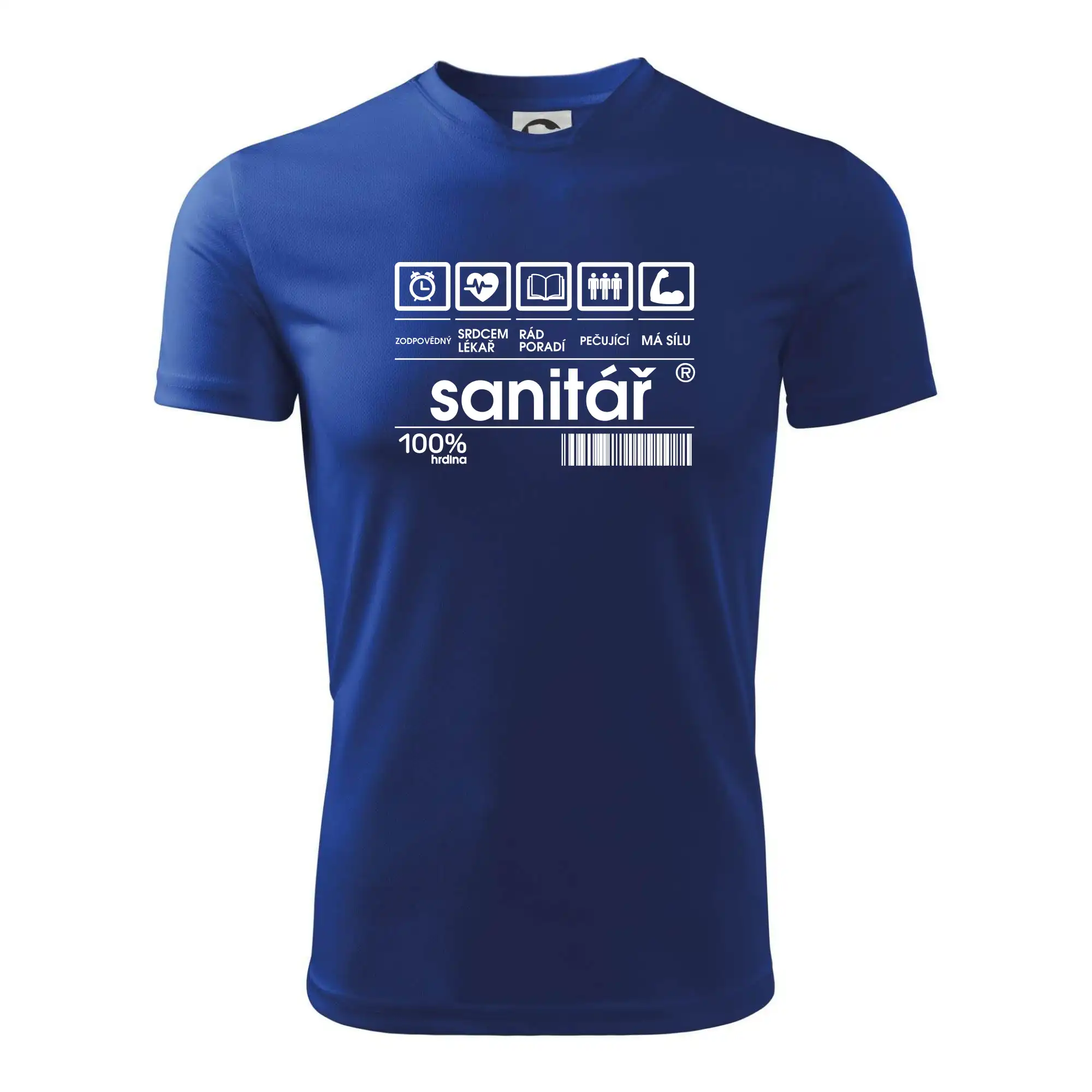 Čárový kód sanitář