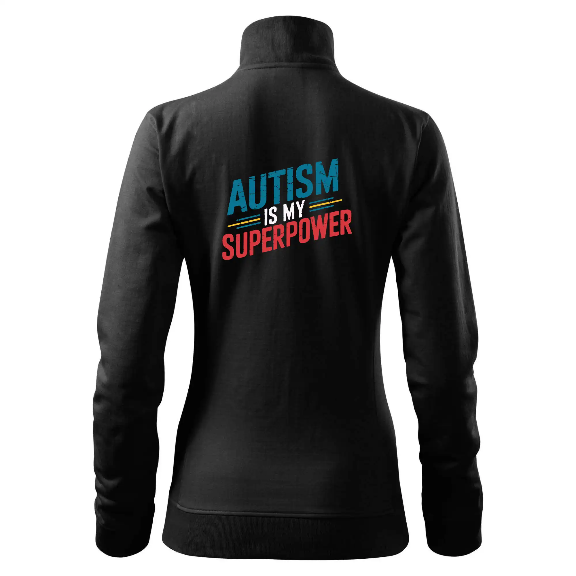 Šikmý nápis Autism is my superpower