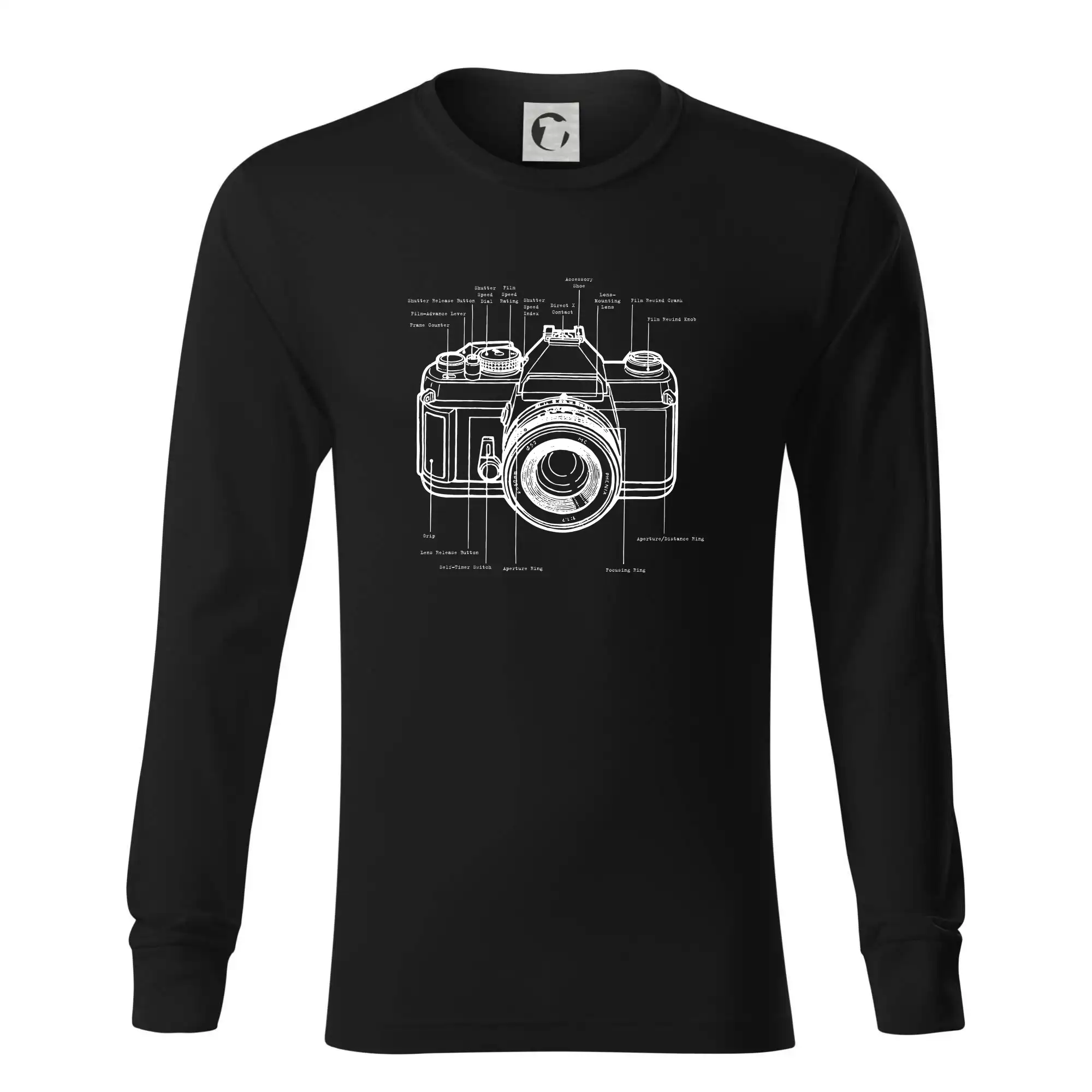 Nákres starý fotoaparát