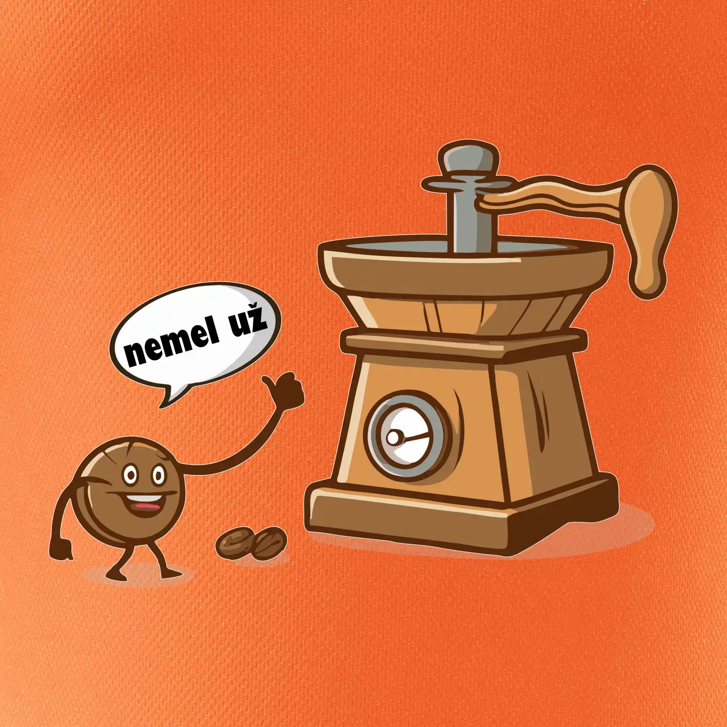 Nemel už - káva