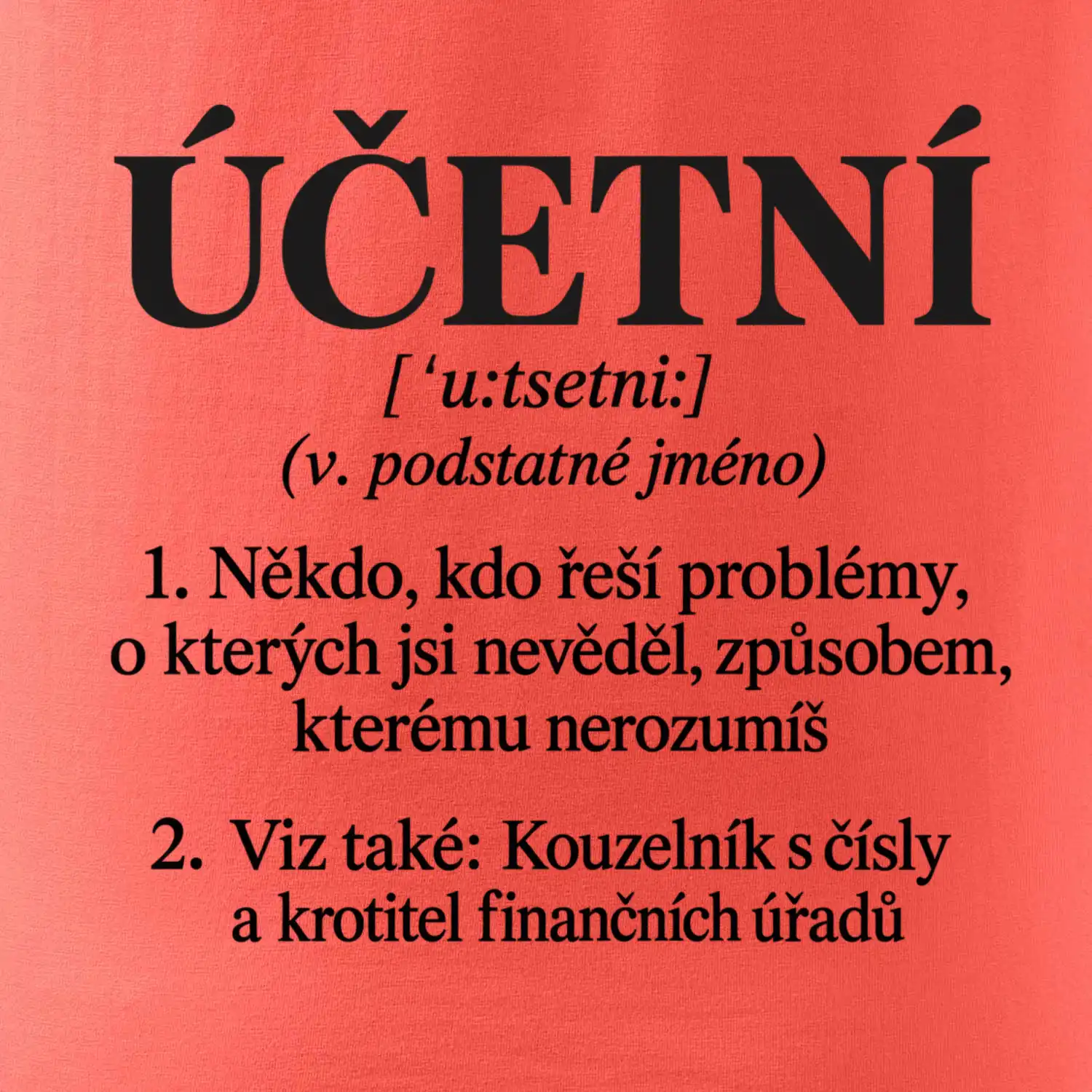 Účetní definice s humorem