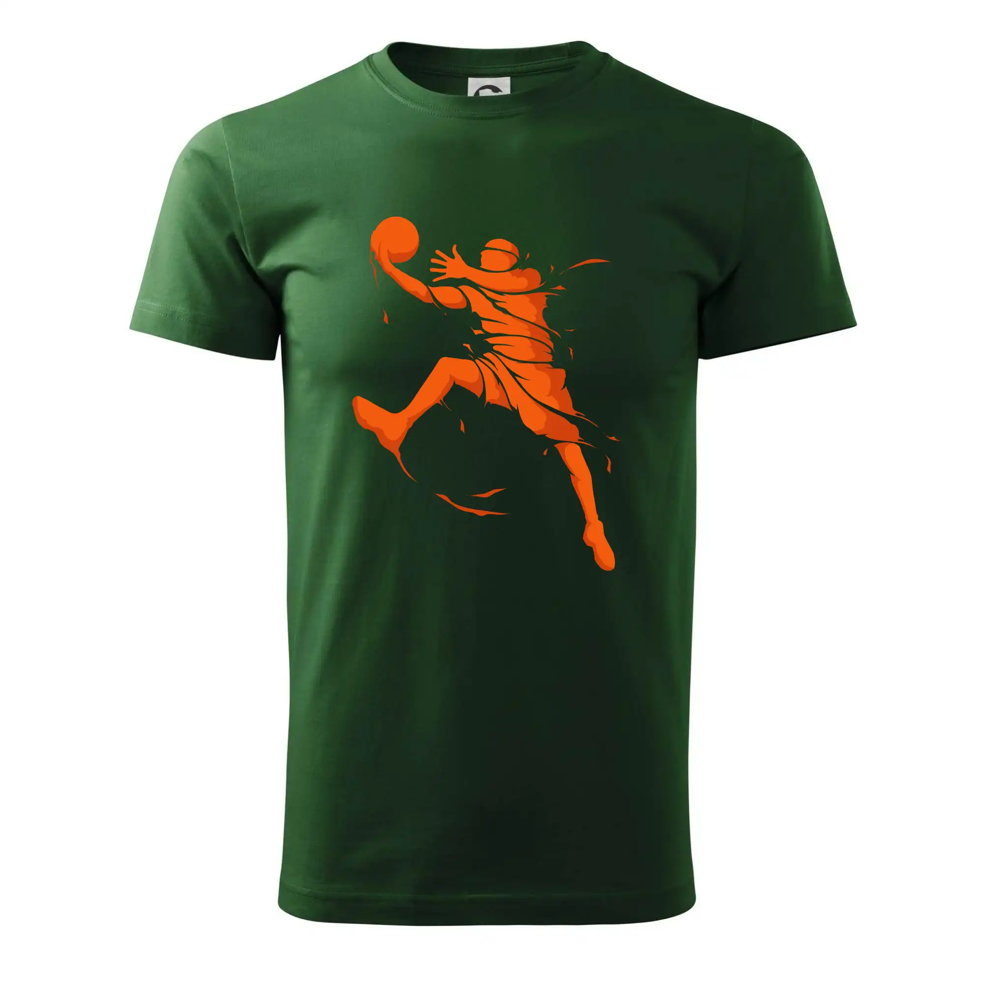 Basketball player splash