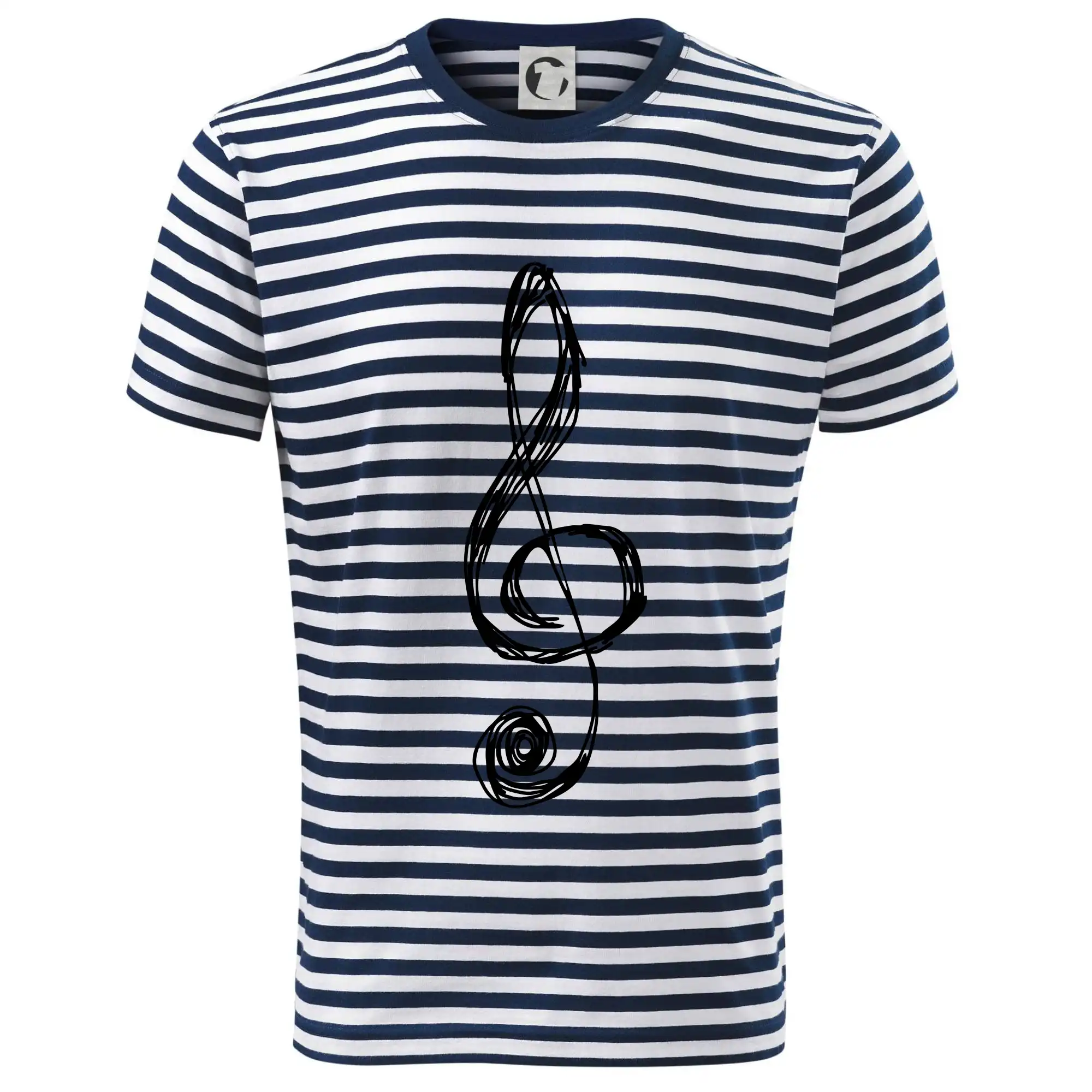 Houslový klíč kreslený