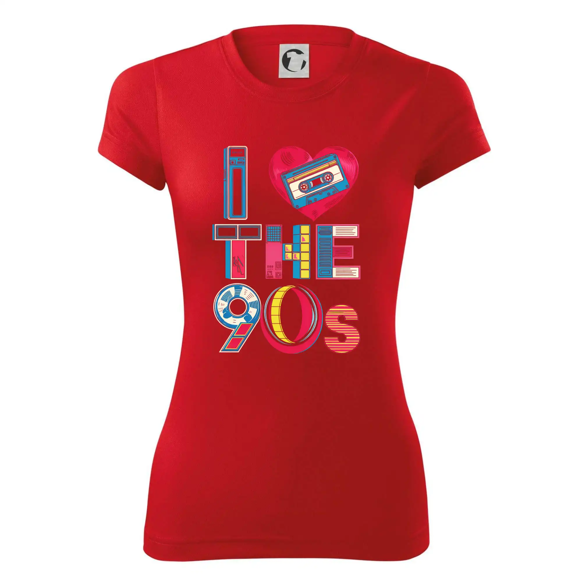 I love 90s - srdce a kazeta