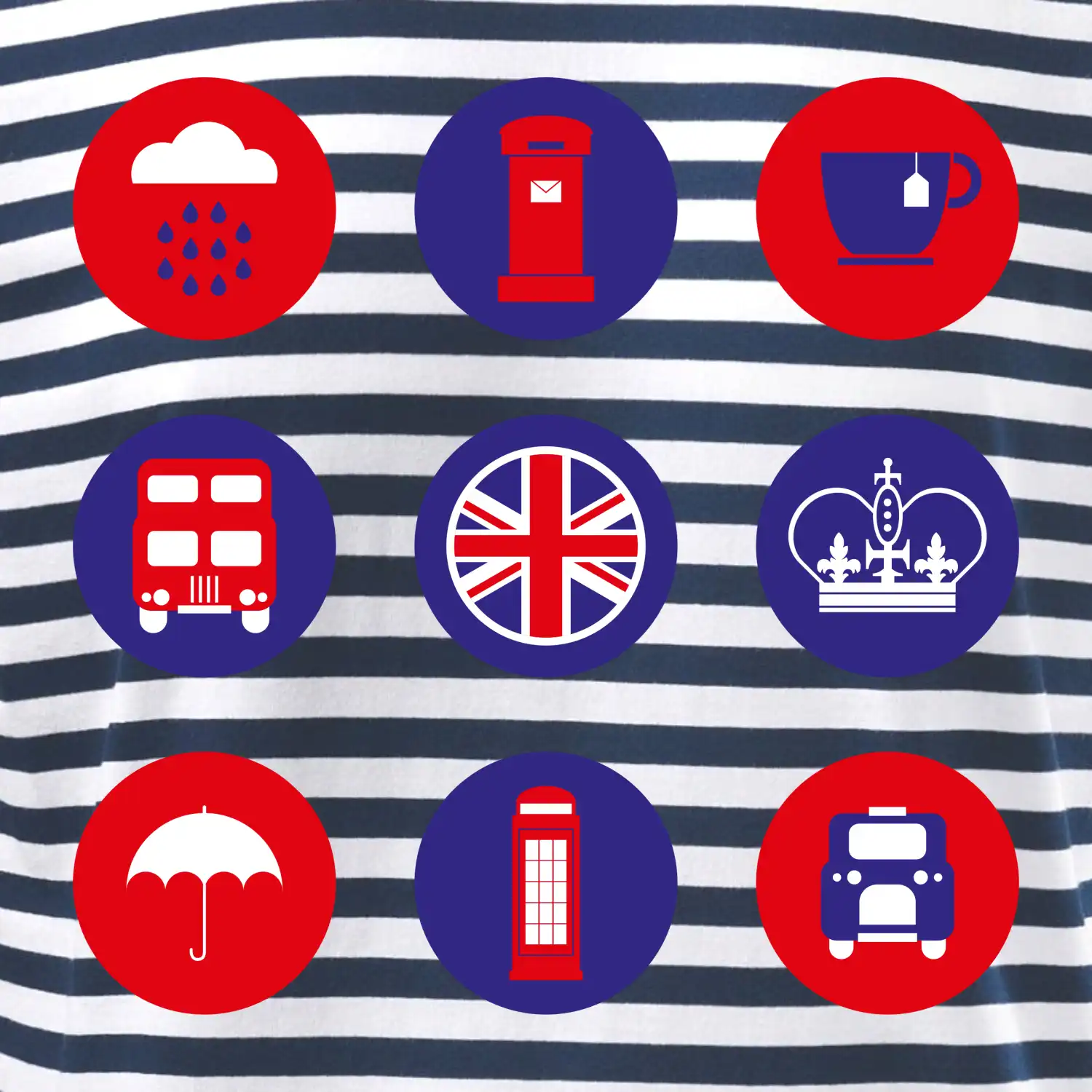 Anglie symboly v kruzích