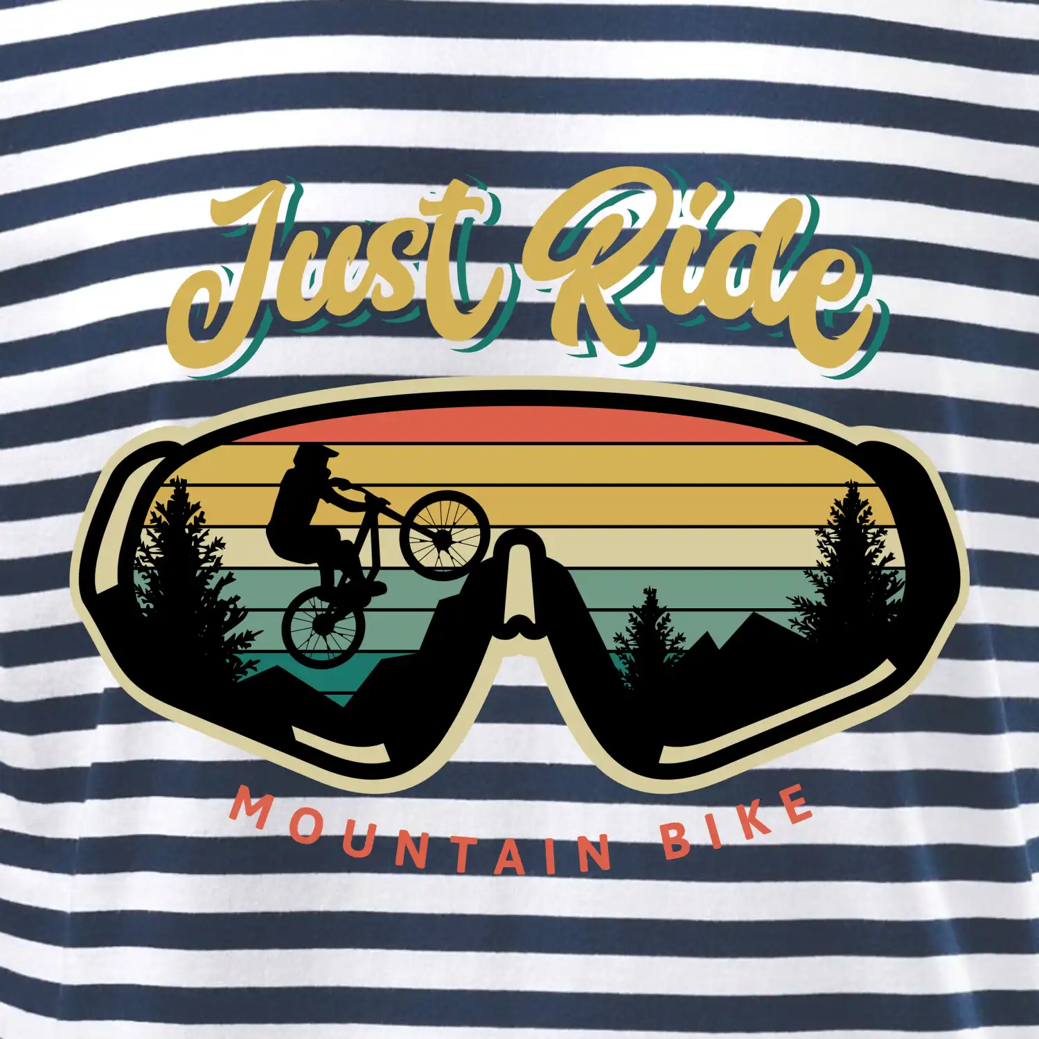 Just ride mountain bike