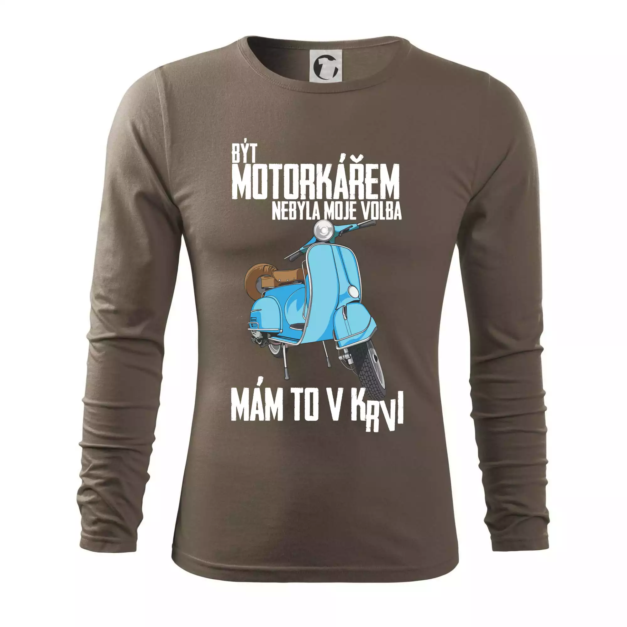 Být motorkářem nebyla moje volba skútr