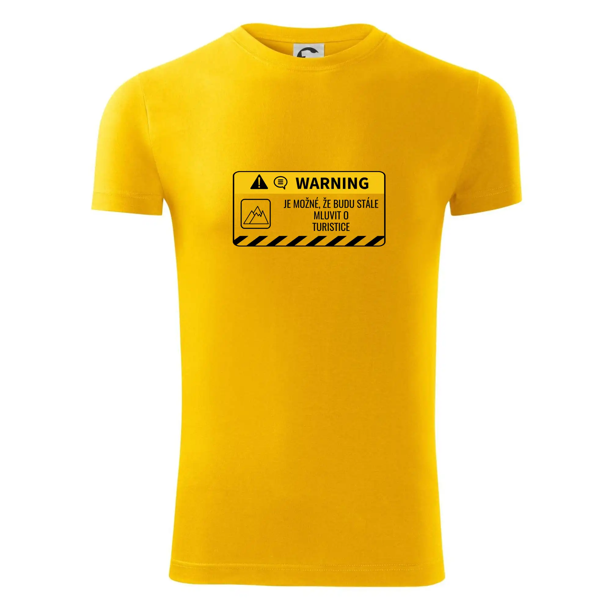 Warning mluvení - turistika