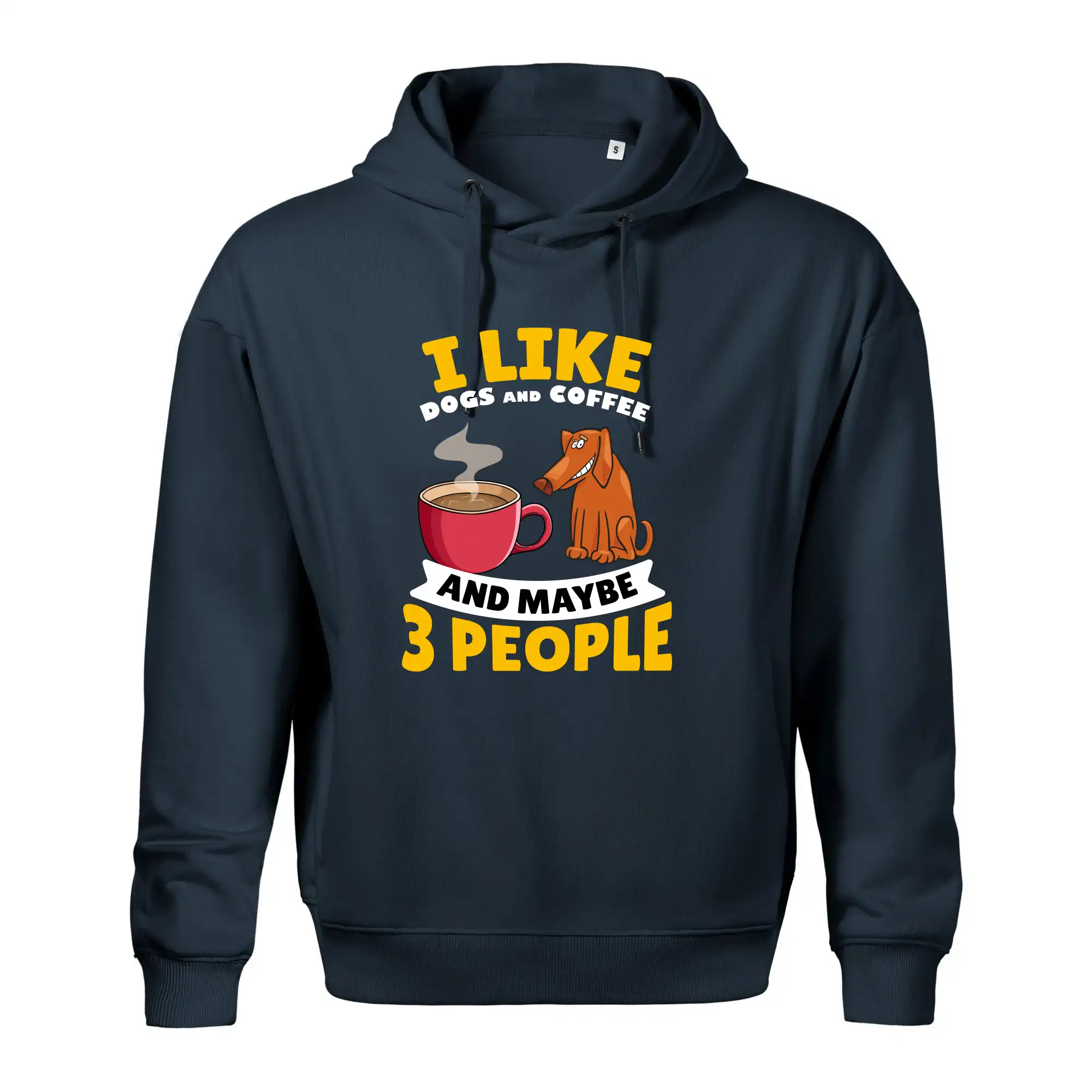 I like dogs and coffee and maybe 3 people