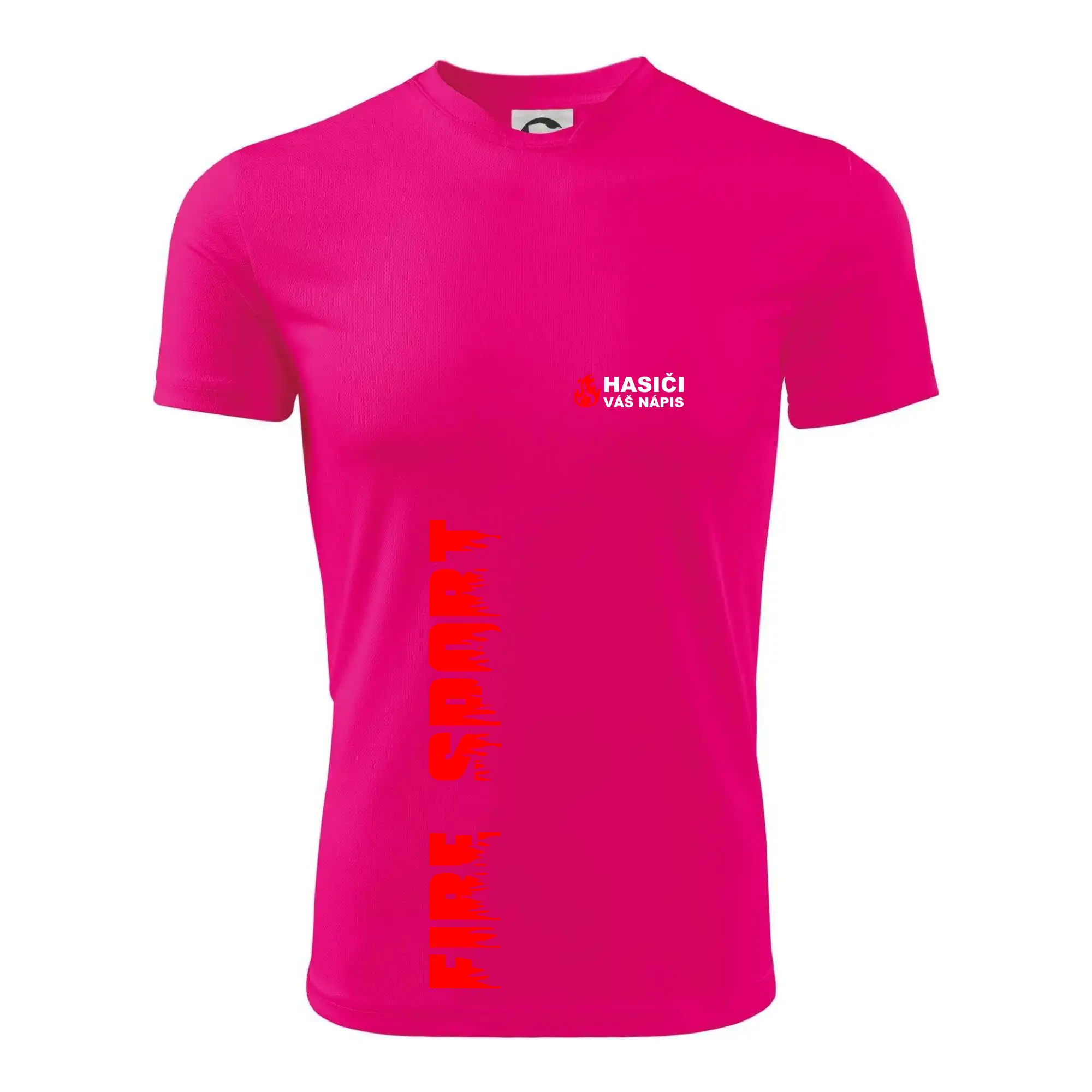 Hasiči (oheň,  Firesport, název sboru - vlastní nápis)