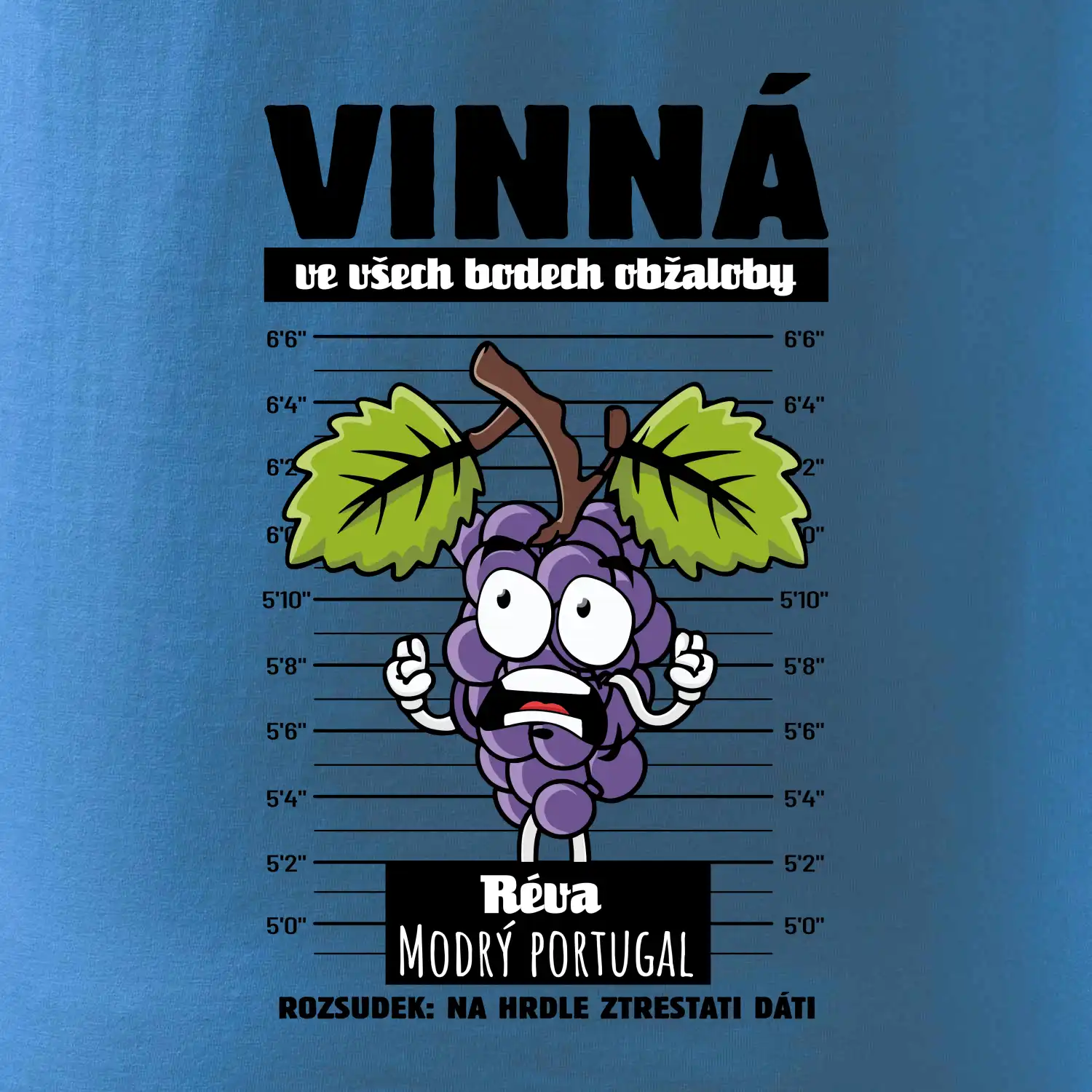 Vinná réva odsouzena Modrý portugal