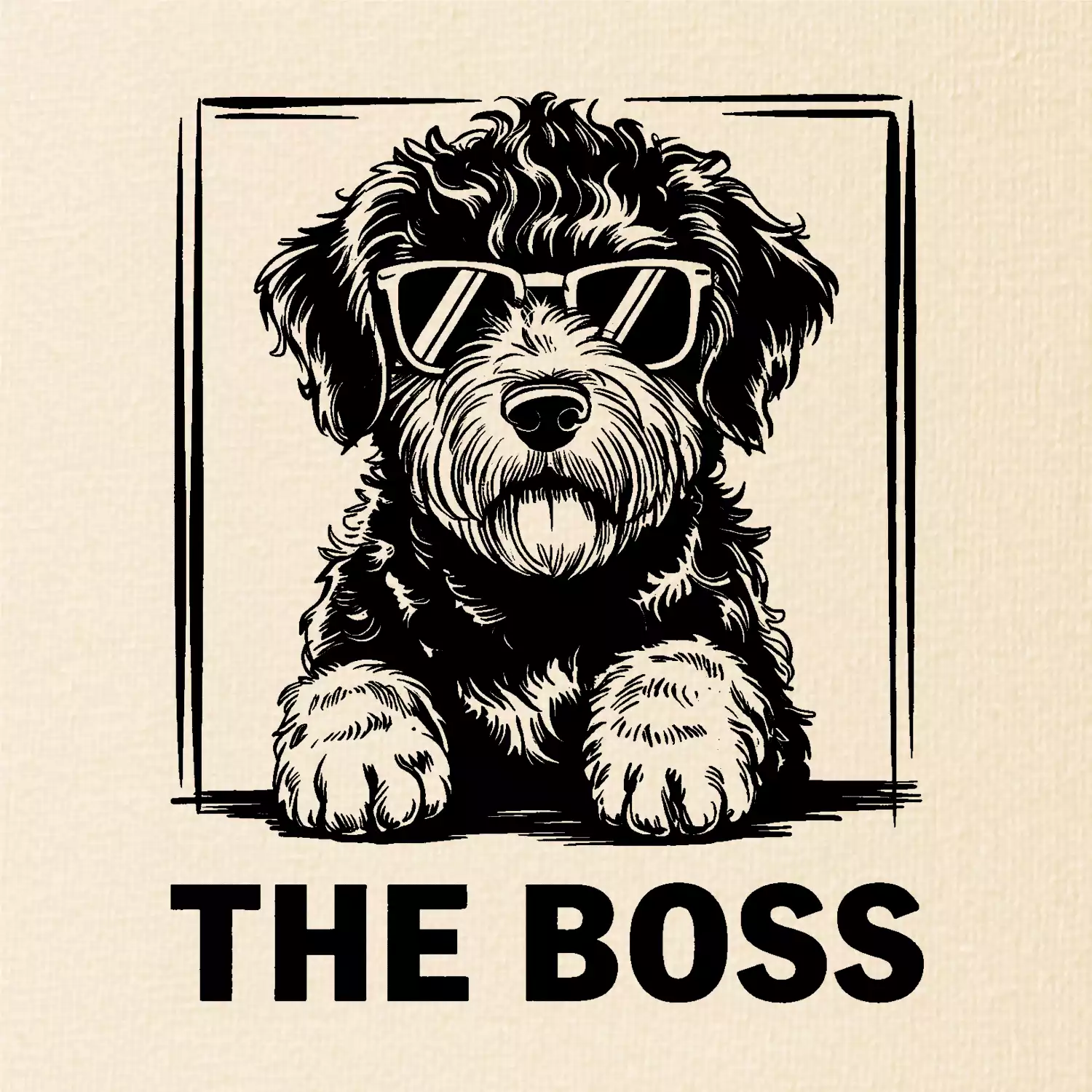 Lagotto romagnolo the boss