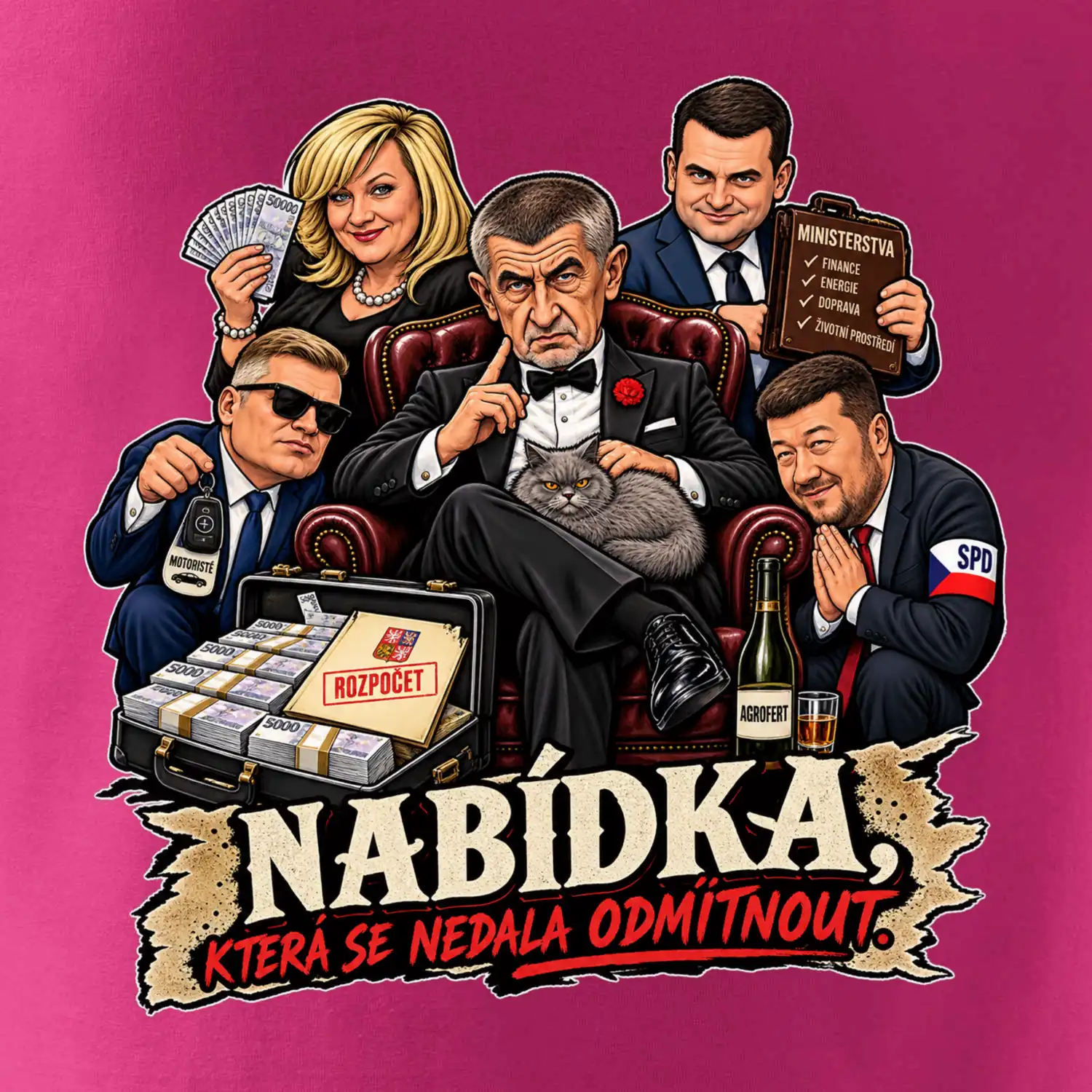 Babiš jako mafiánský kmotr