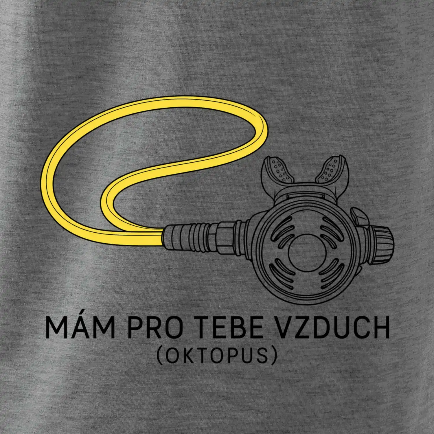 Mám pro tebe vzduch záložní regulátor se žlutou hadicí