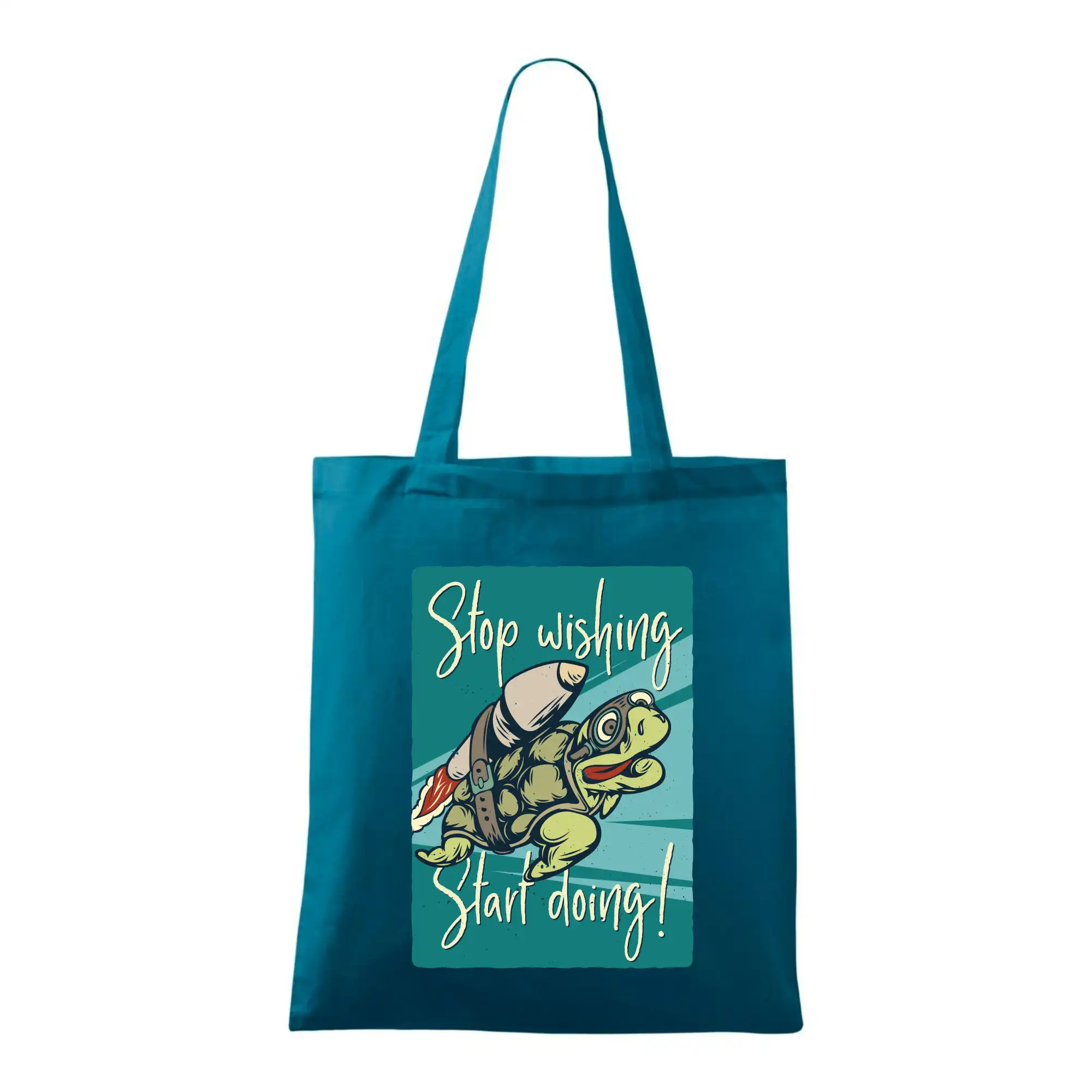 Stop wishing start doing želva