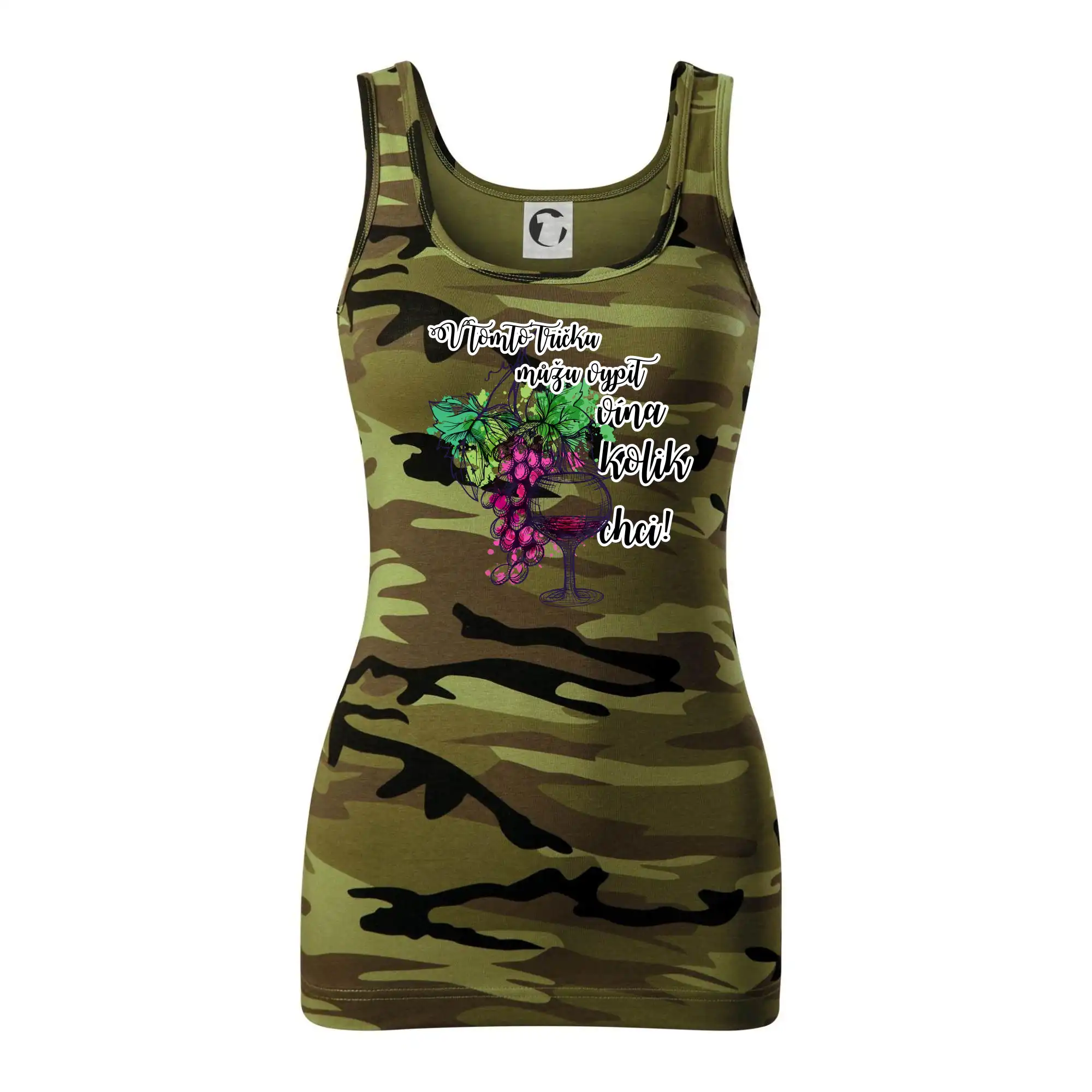 V tomto tričku můžu vypít vína kolik chci