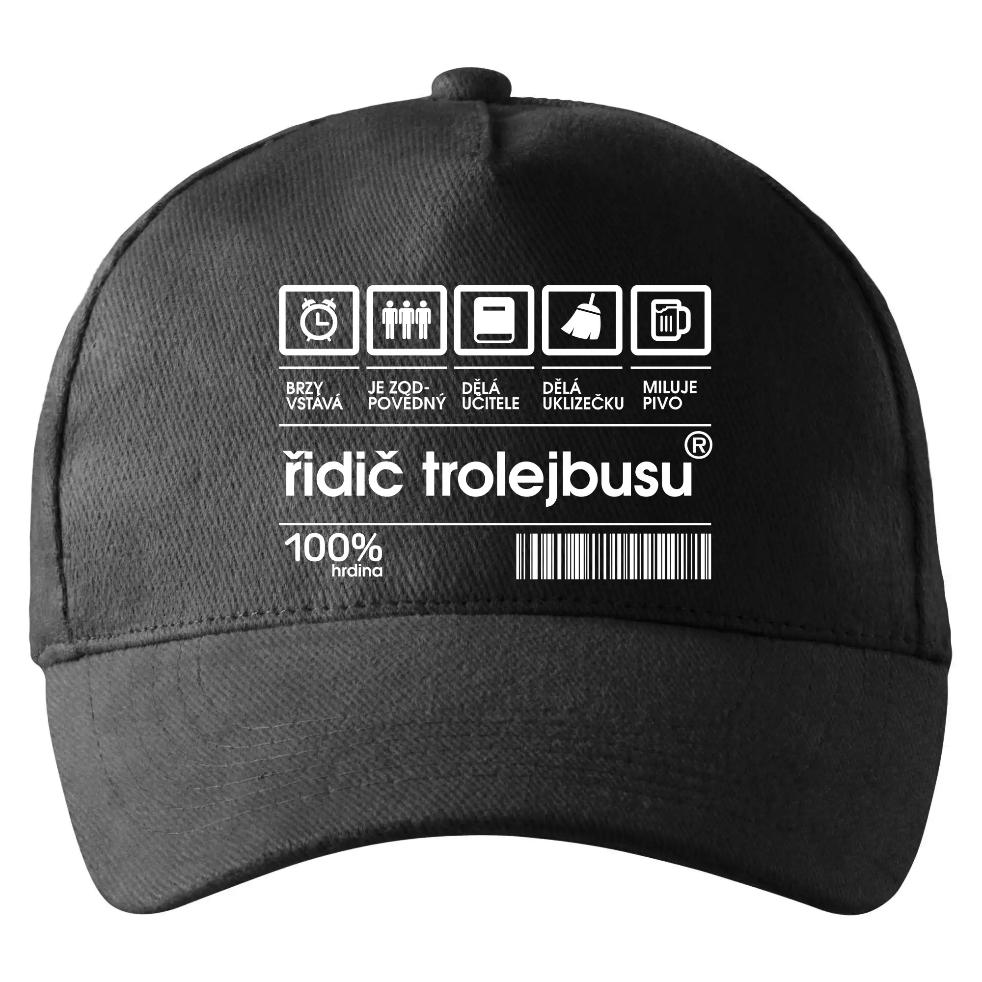 Čárový kód -  Řidič trolejbusu