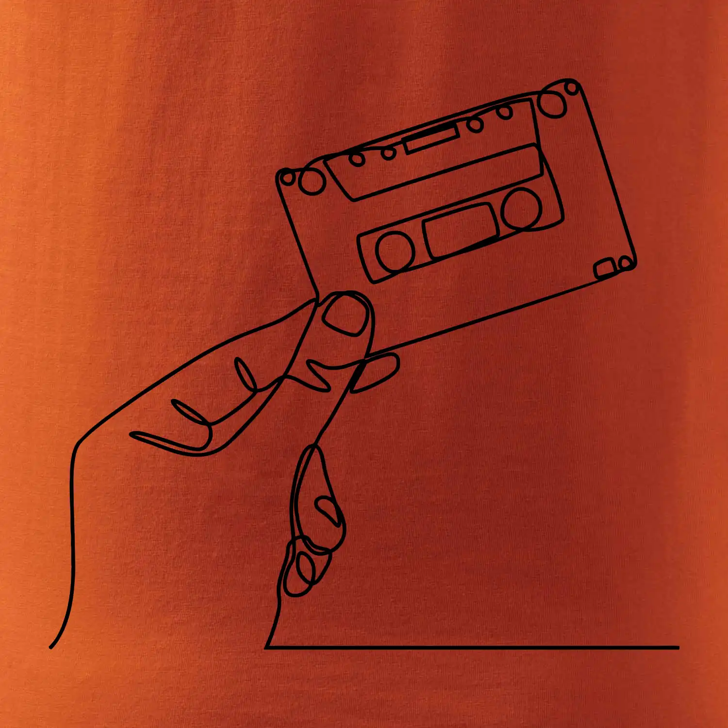 MC kazeta jedním tahem