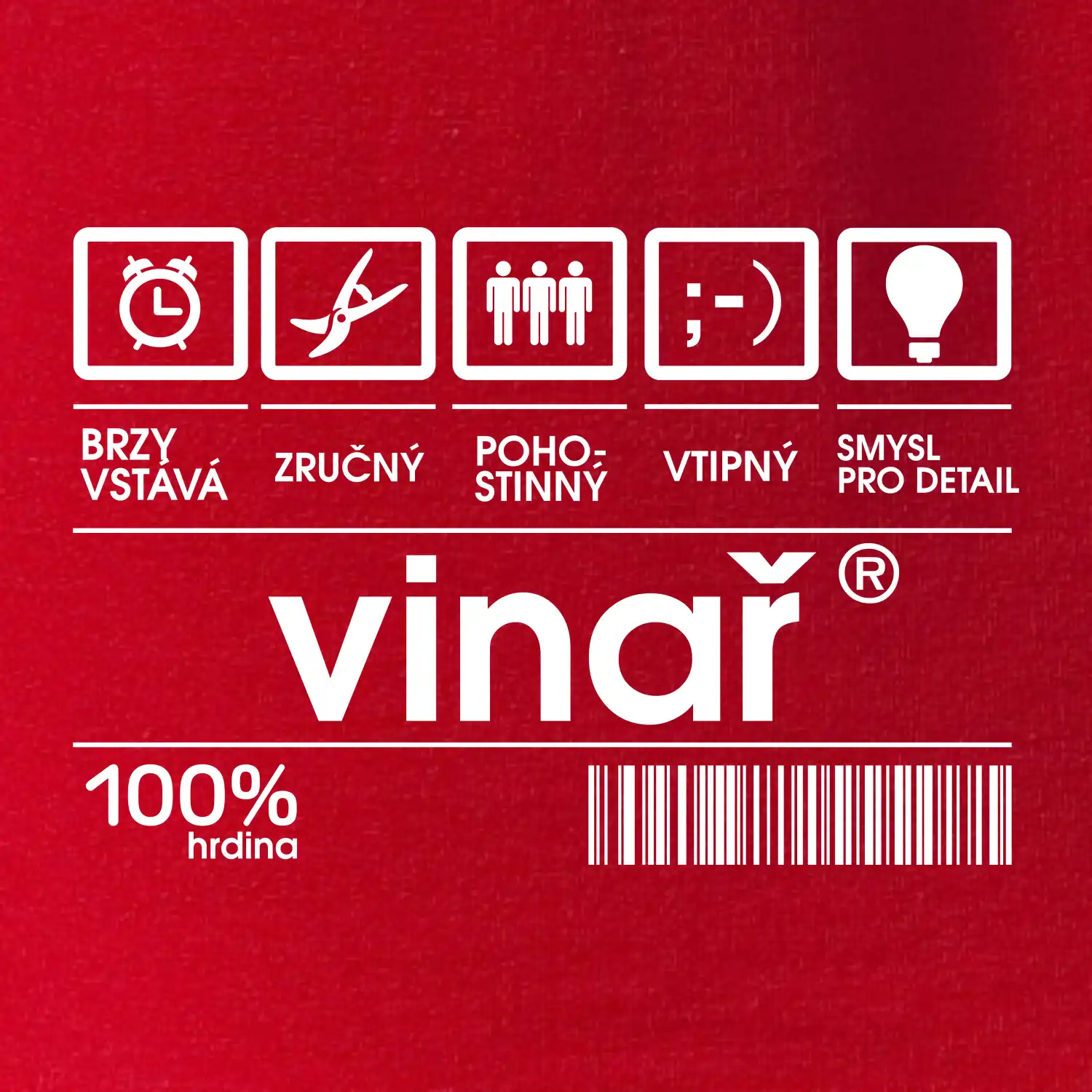 Čárový kód vinař